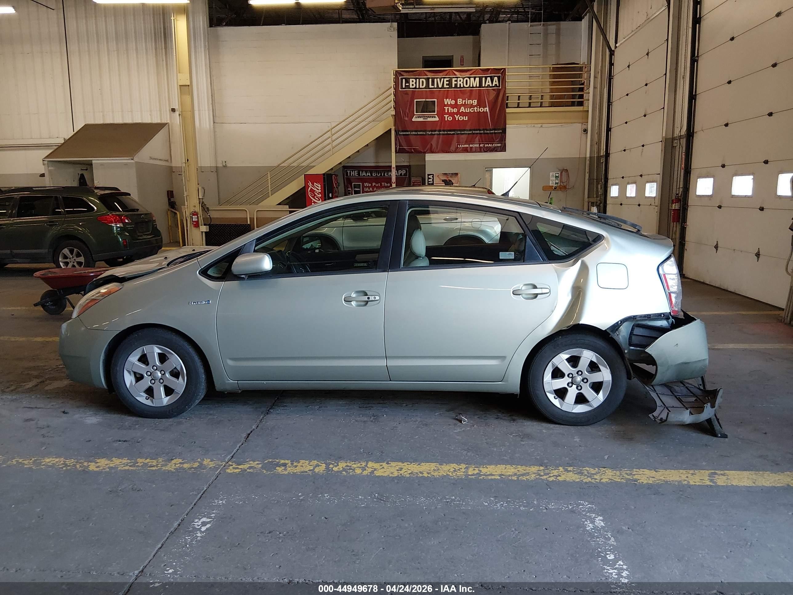 2008 Toyota Prius   Green vin: JTDKB20U387810386