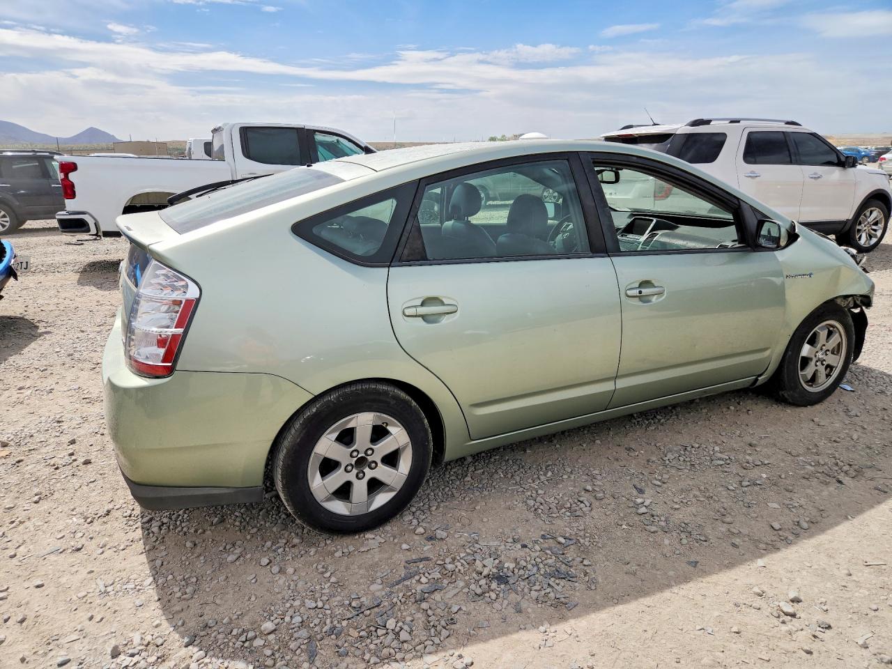 2008 Toyota Prius Base Green vin: JTDKB20U387817242