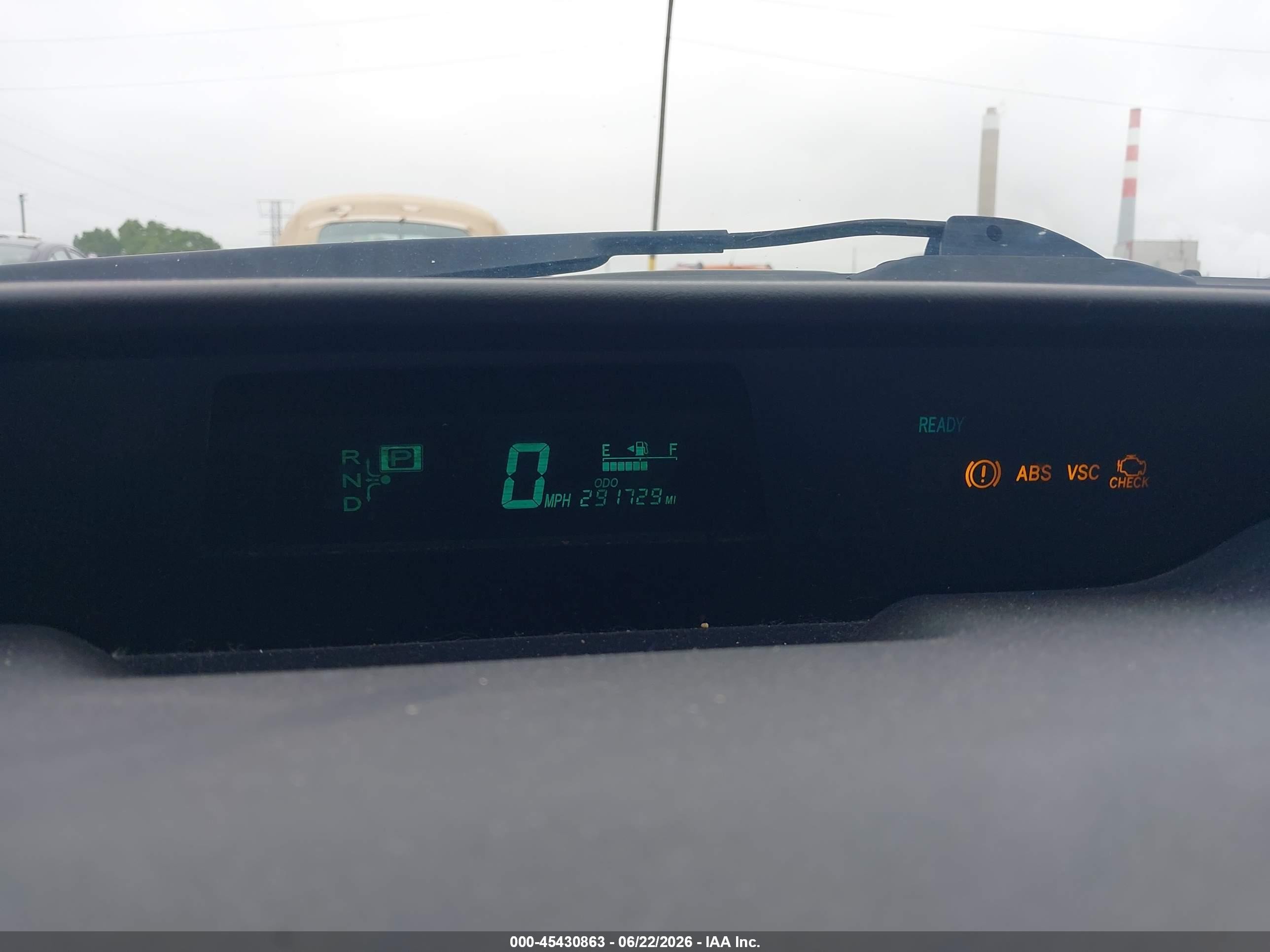 2009 Toyota Prius   White vin: JTDKB20U393471931