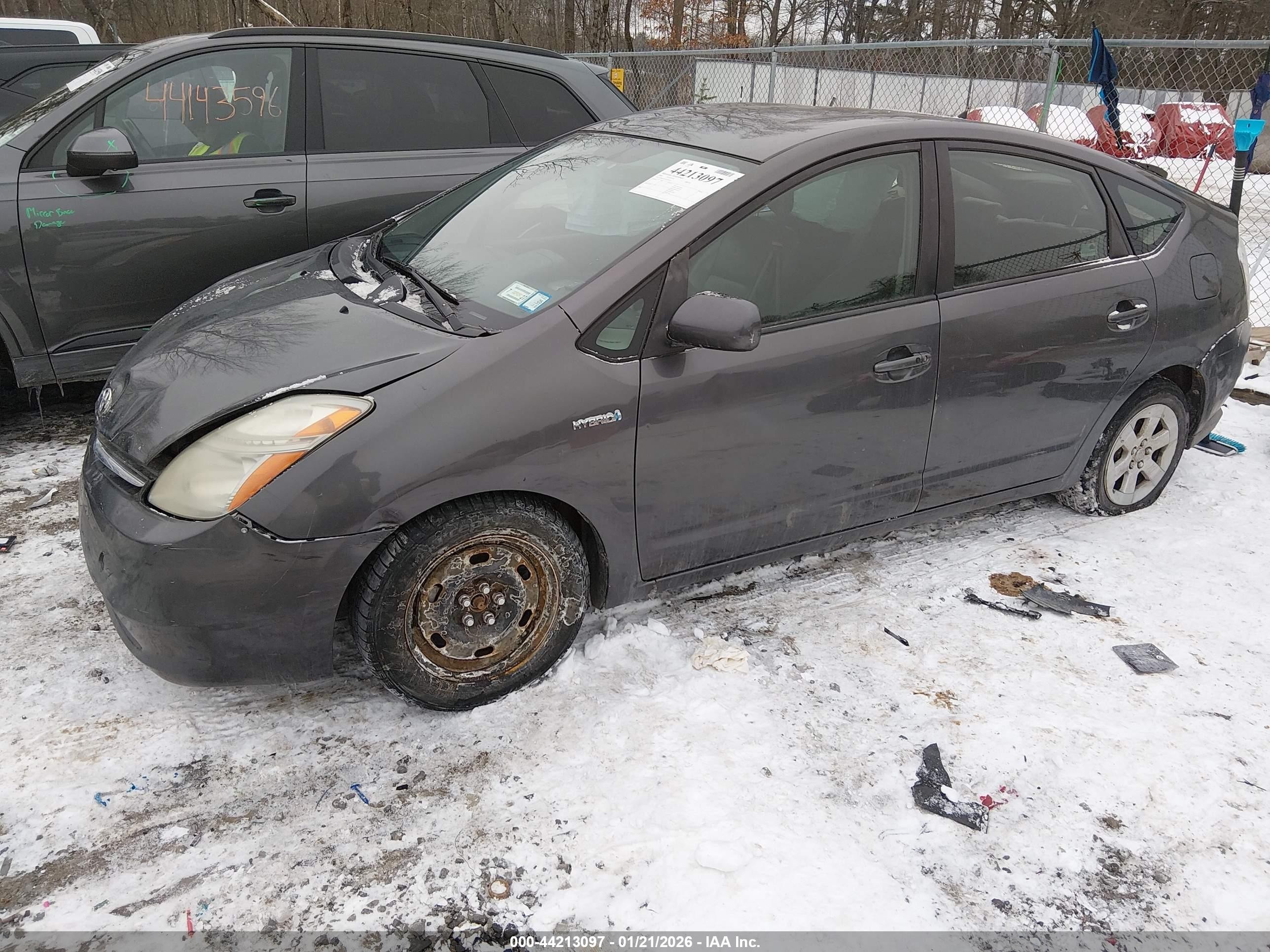 2009 Toyota Prius   Gray vin: JTDKB20U393479107