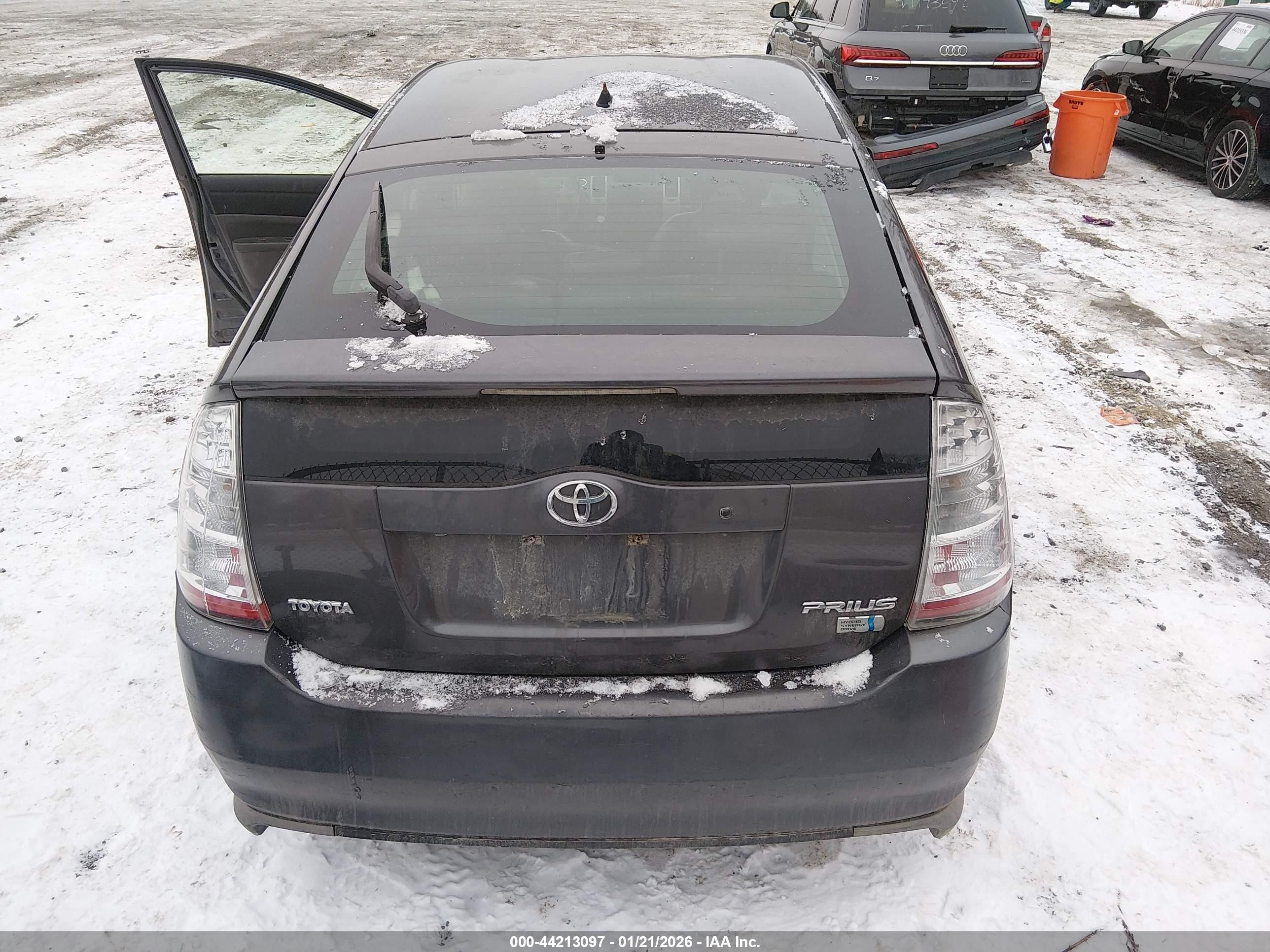 2009 Toyota Prius   Gray vin: JTDKB20U393479107