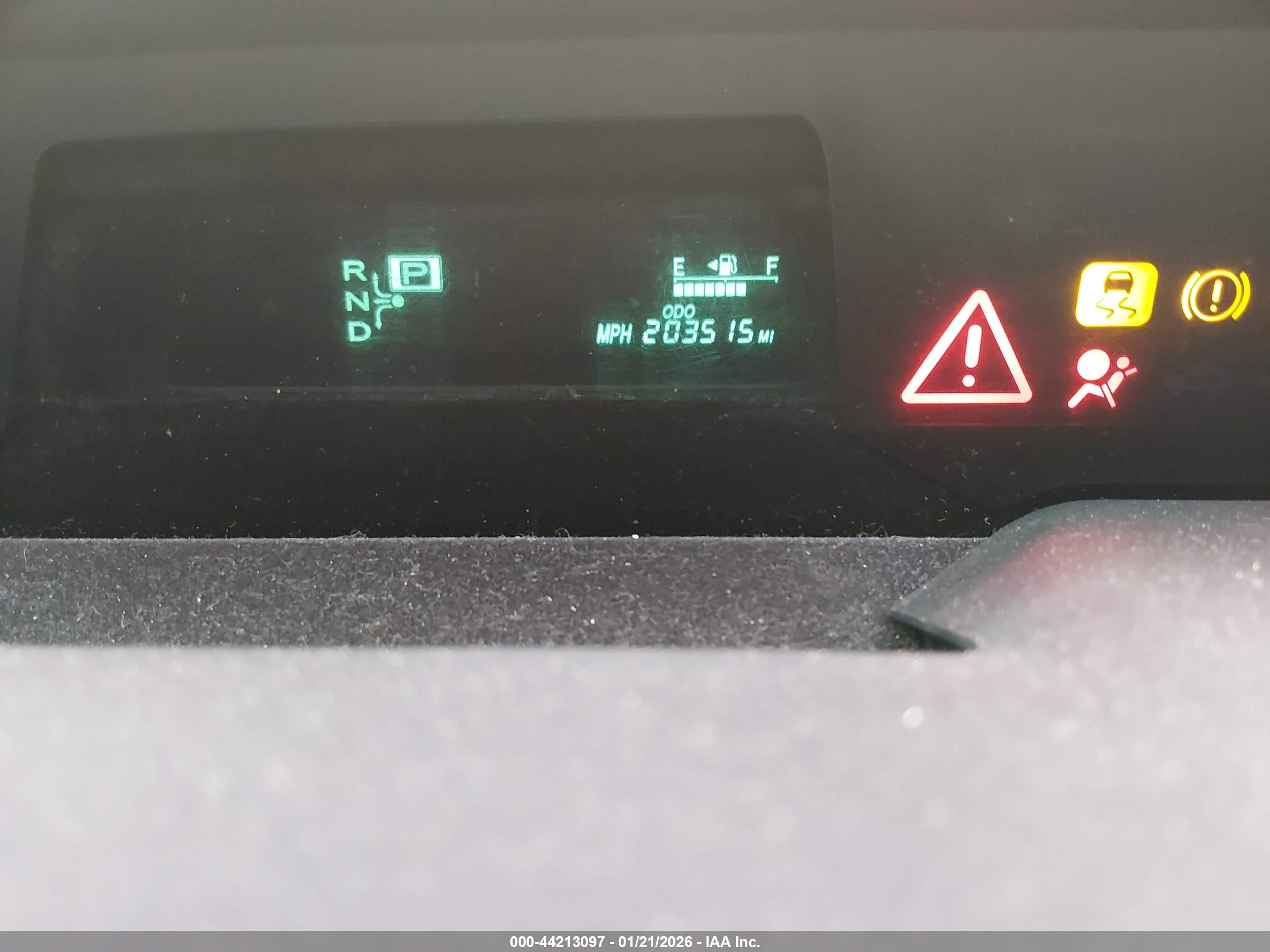 2009 Toyota Prius   Gray vin: JTDKB20U393479107
