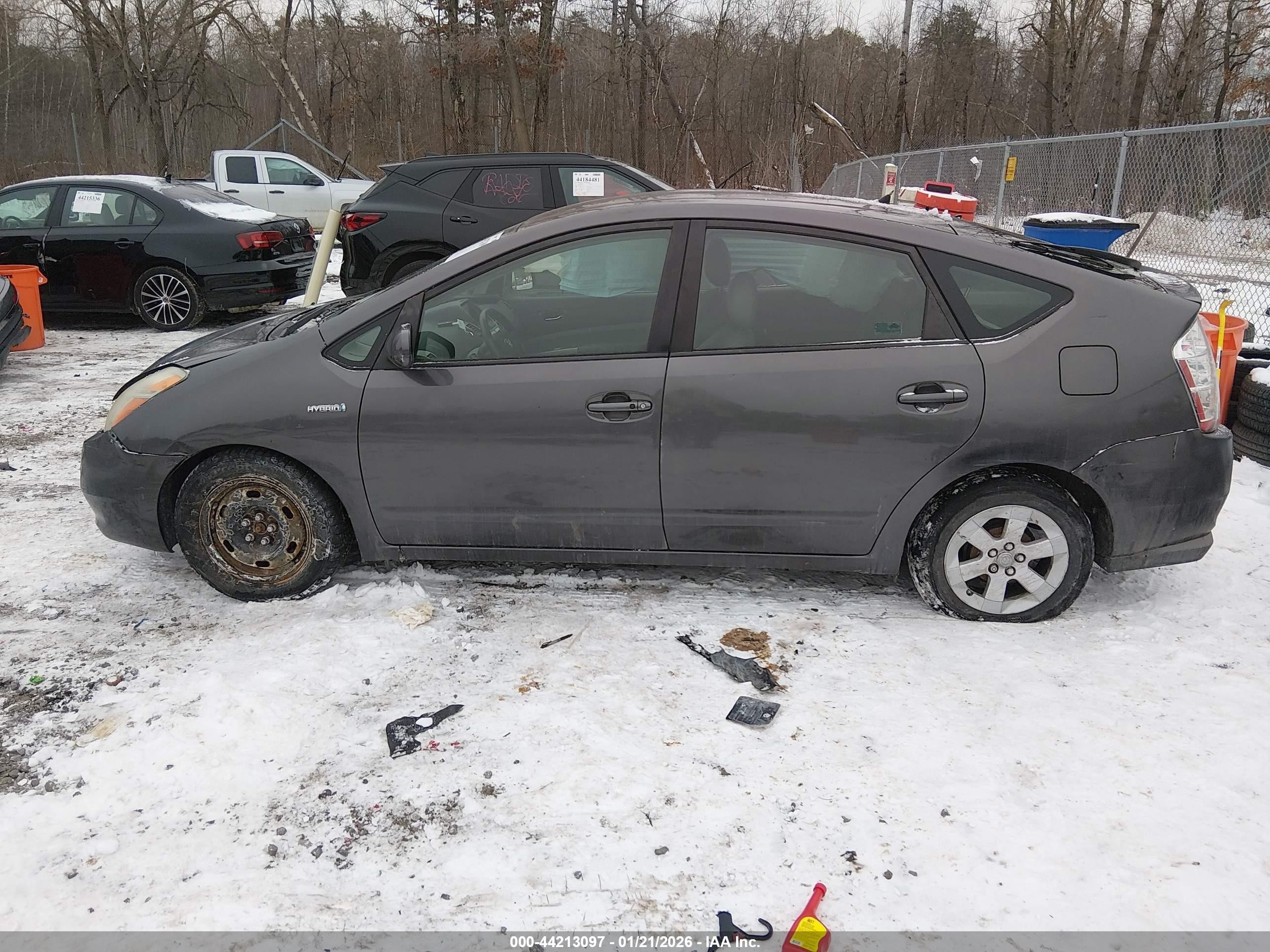 2009 Toyota Prius   Gray vin: JTDKB20U393479107