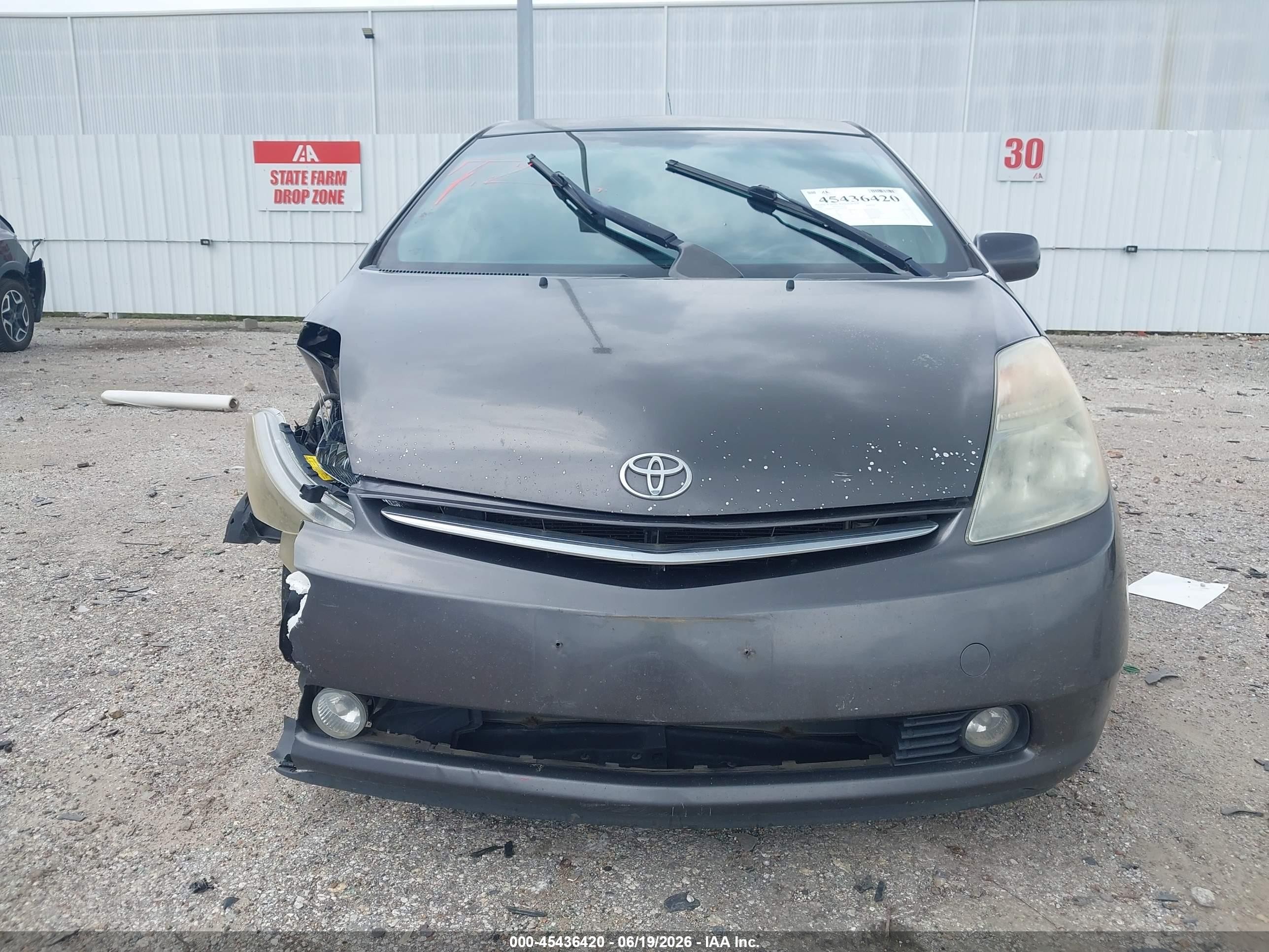 2009 Toyota Prius   Gray vin: JTDKB20U393480628