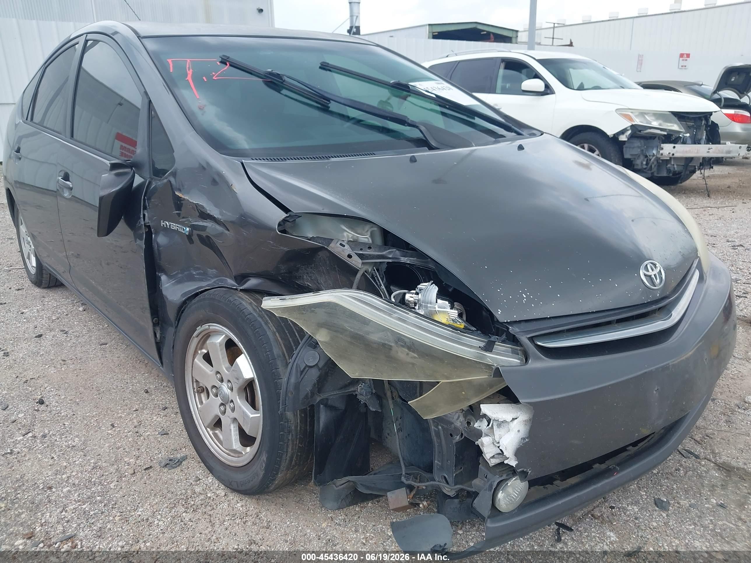 2009 Toyota Prius   Gray vin: JTDKB20U393480628