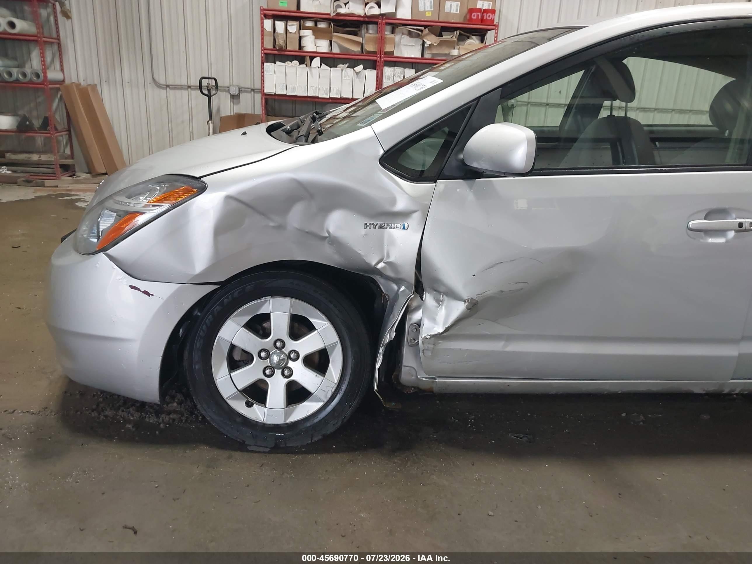 2009 Toyota Prius   Silver vin: JTDKB20U393487739