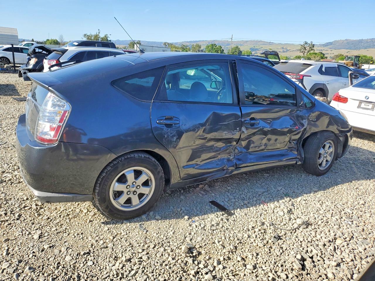 2009 Toyota Prius Base Gray vin: JTDKB20U393488616