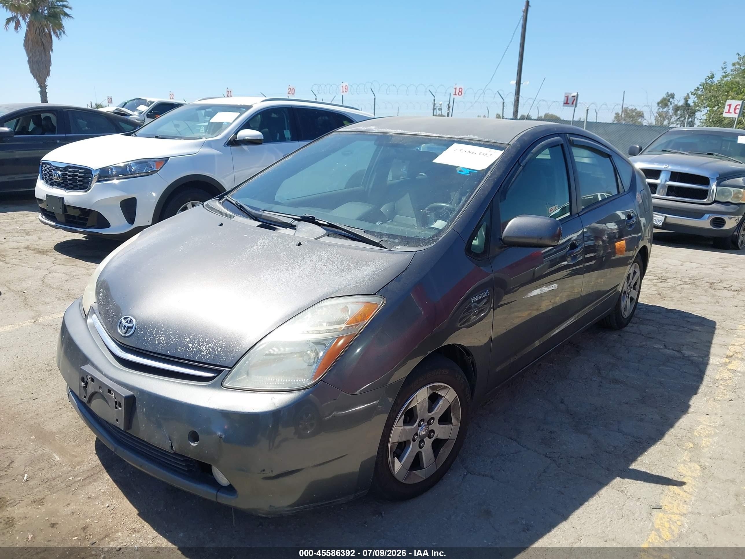 2009 Toyota Prius   Gray vin: JTDKB20U393493363