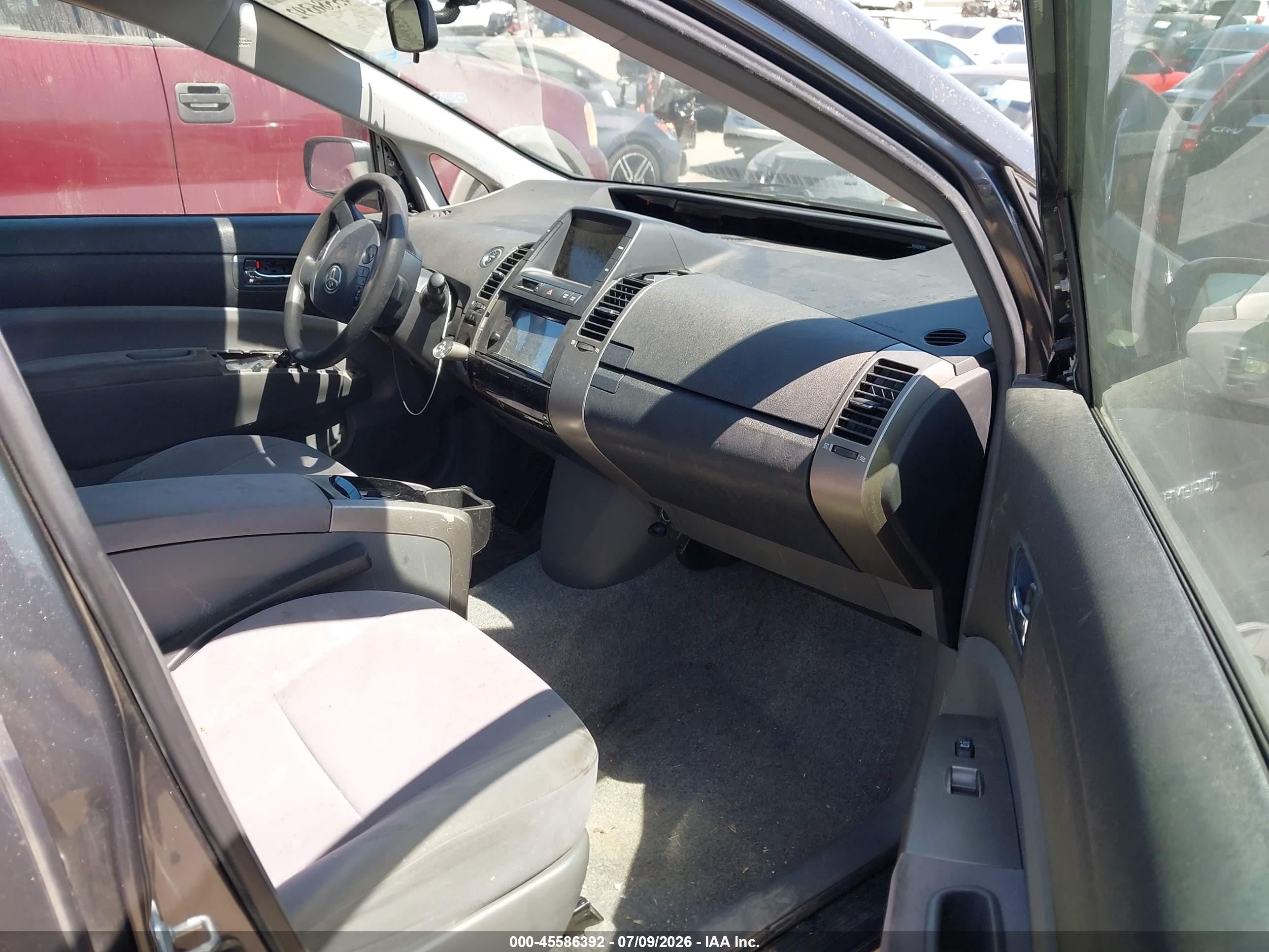 2009 Toyota Prius   Gray vin: JTDKB20U393493363