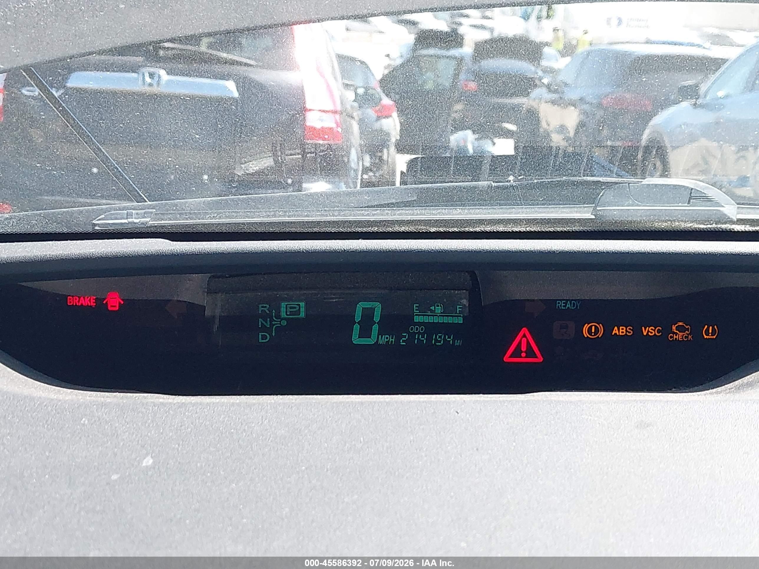 2009 Toyota Prius   Gray vin: JTDKB20U393493363