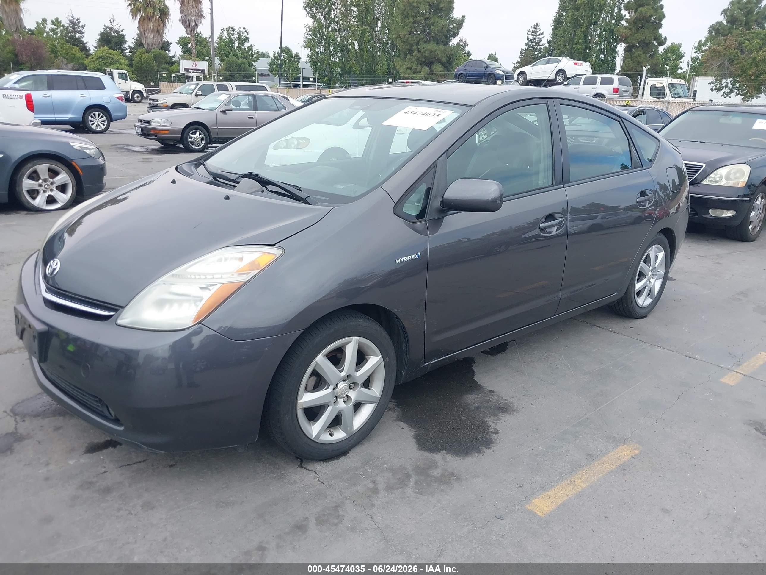 2009 Toyota Prius Touring Серый vin: JTDKB20U393494626