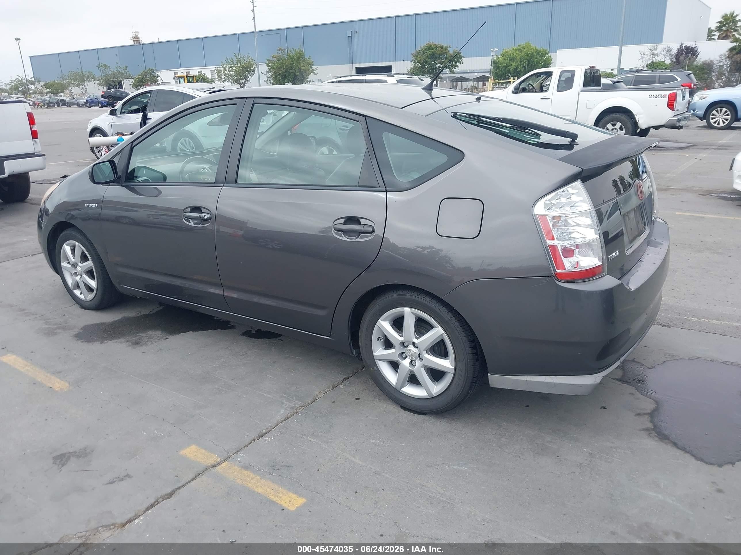 2009 Toyota Prius Touring Серый vin: JTDKB20U393494626