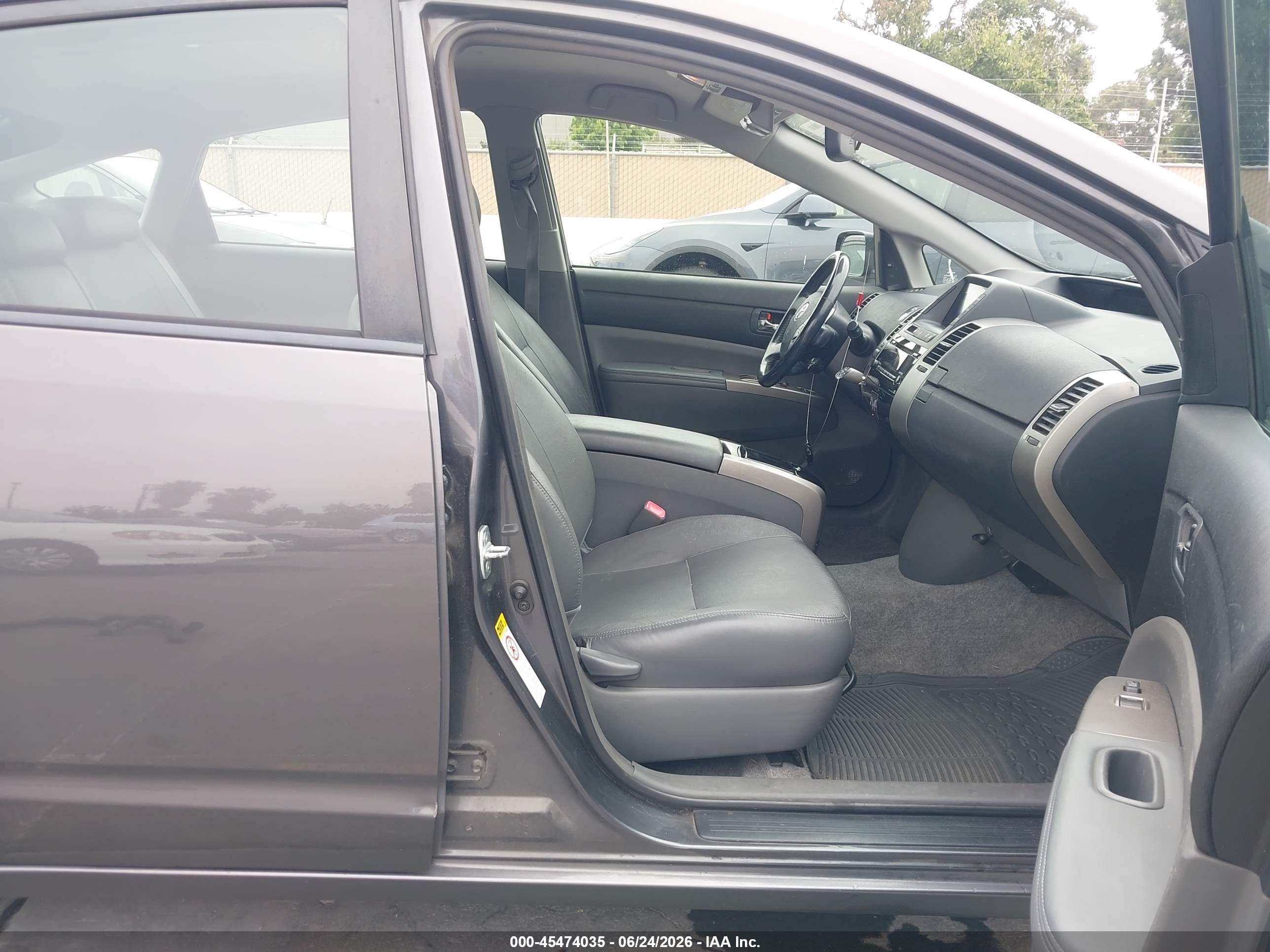 2009 Toyota Prius Touring Серый vin: JTDKB20U393494626