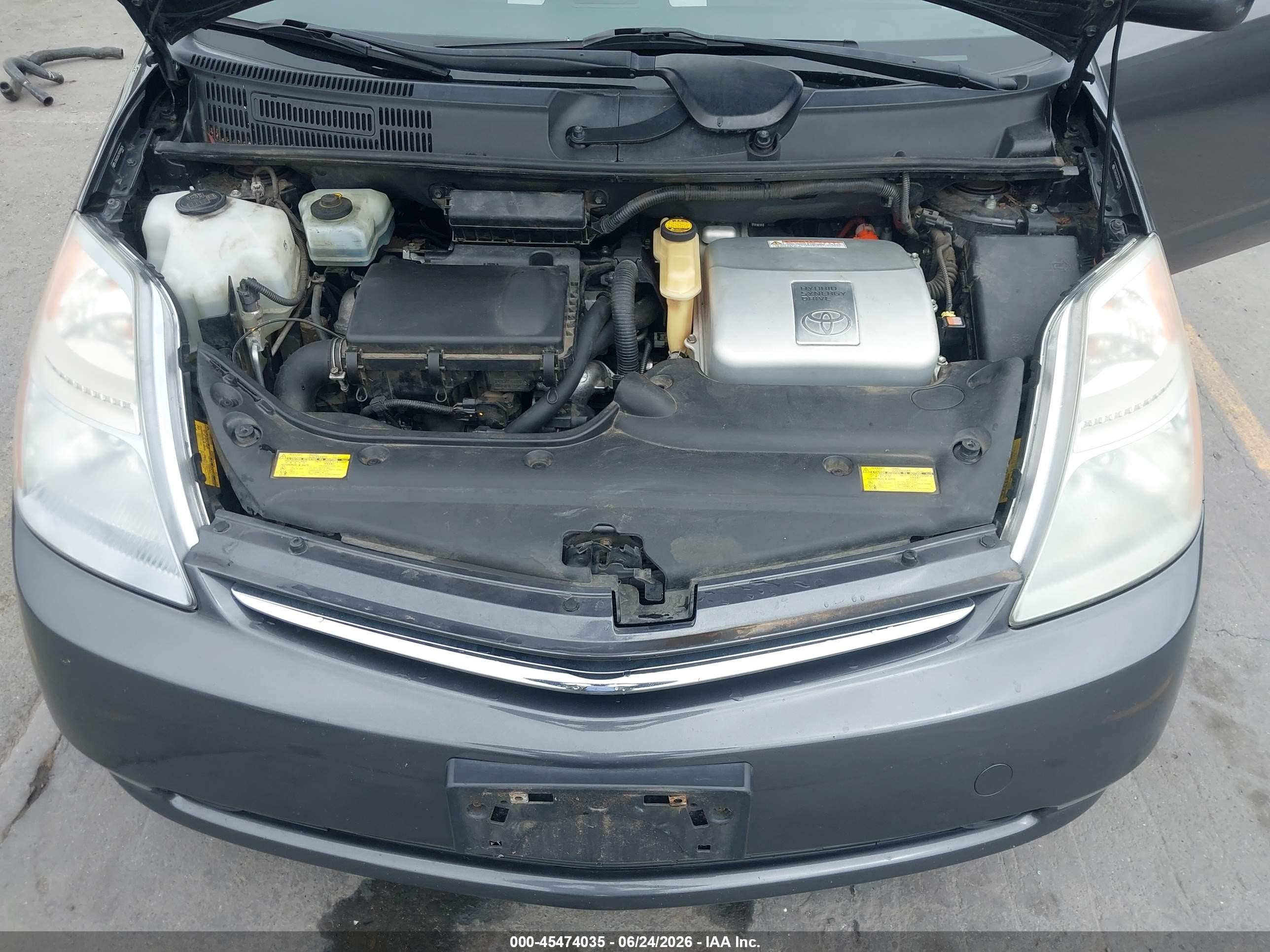 2009 Toyota Prius Touring Серый vin: JTDKB20U393494626