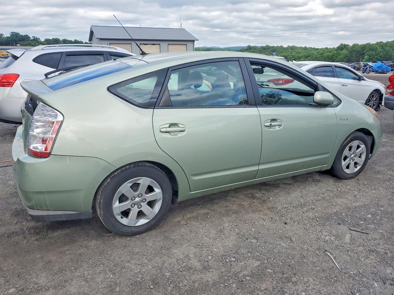 2009 Toyota Prius Зеленый vin: JTDKB20U393496926