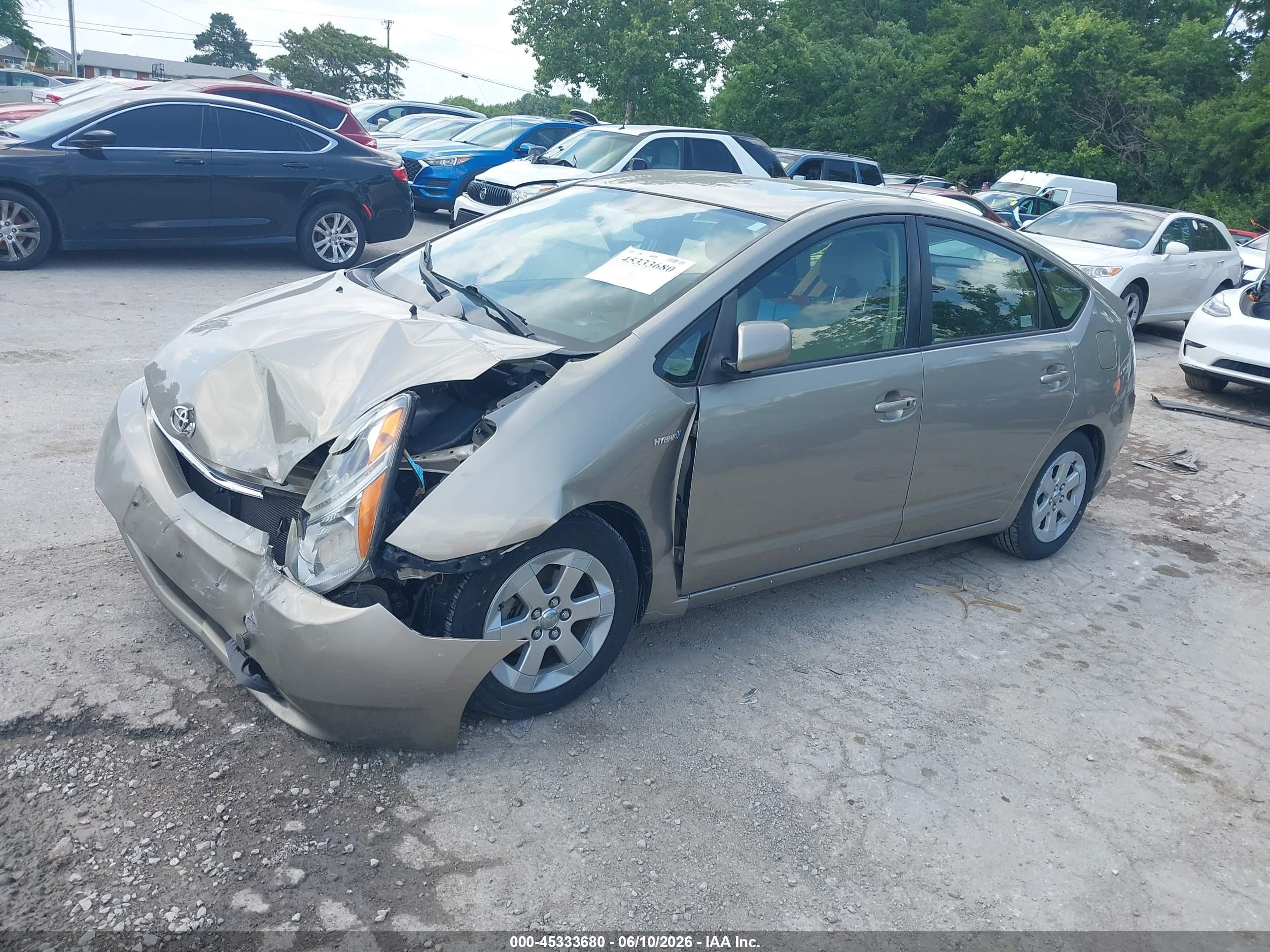 2009 Toyota Prius   Tan vin: JTDKB20U393520433