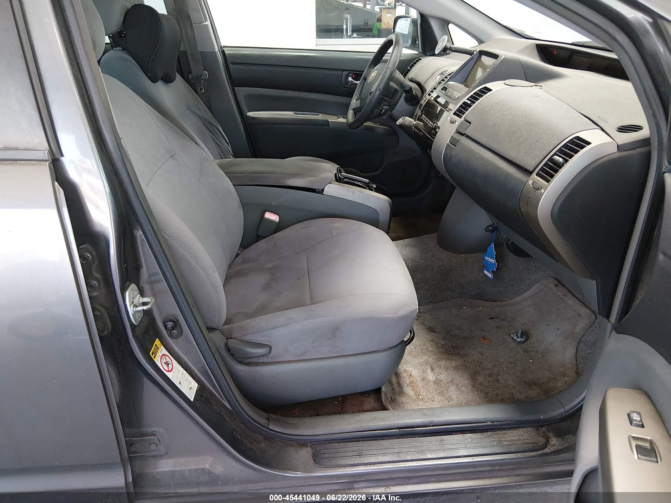 2009 Toyota Prius   Gray vin: JTDKB20U393526684
