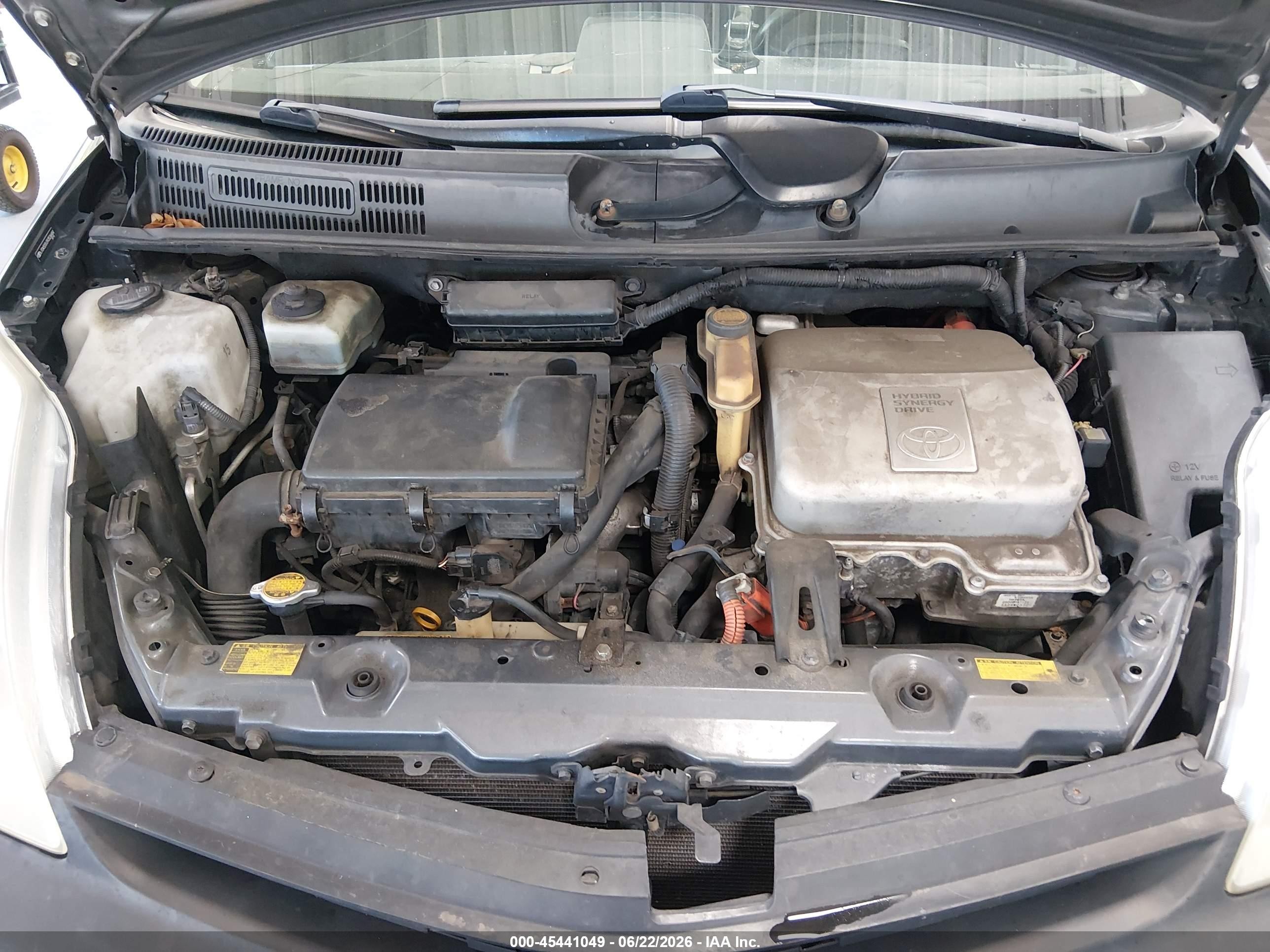 2009 Toyota Prius   Gray vin: JTDKB20U393526684