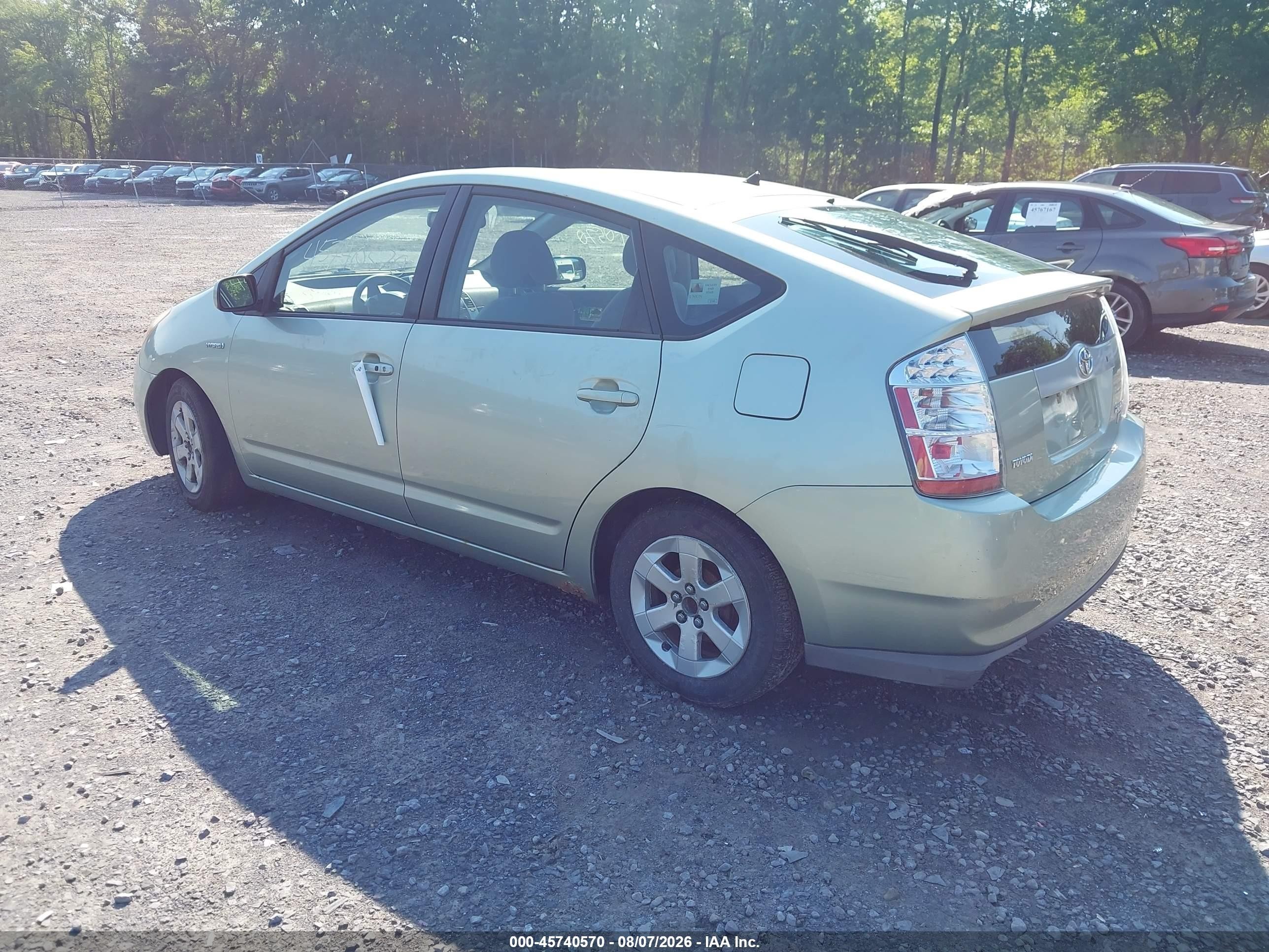 2009 Toyota Prius   Turquoise vin: JTDKB20U397820448