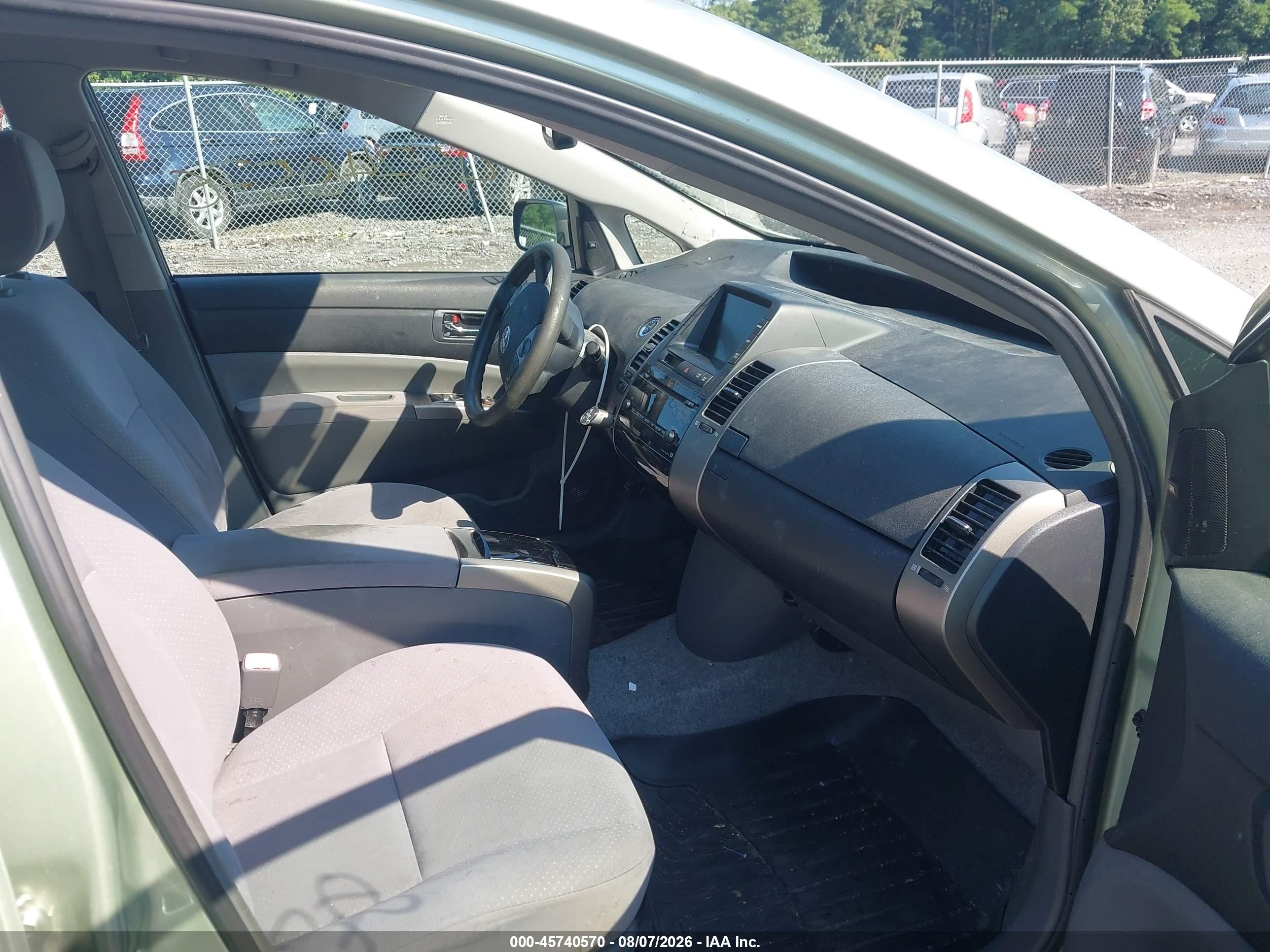 2009 Toyota Prius   Turquoise vin: JTDKB20U397820448