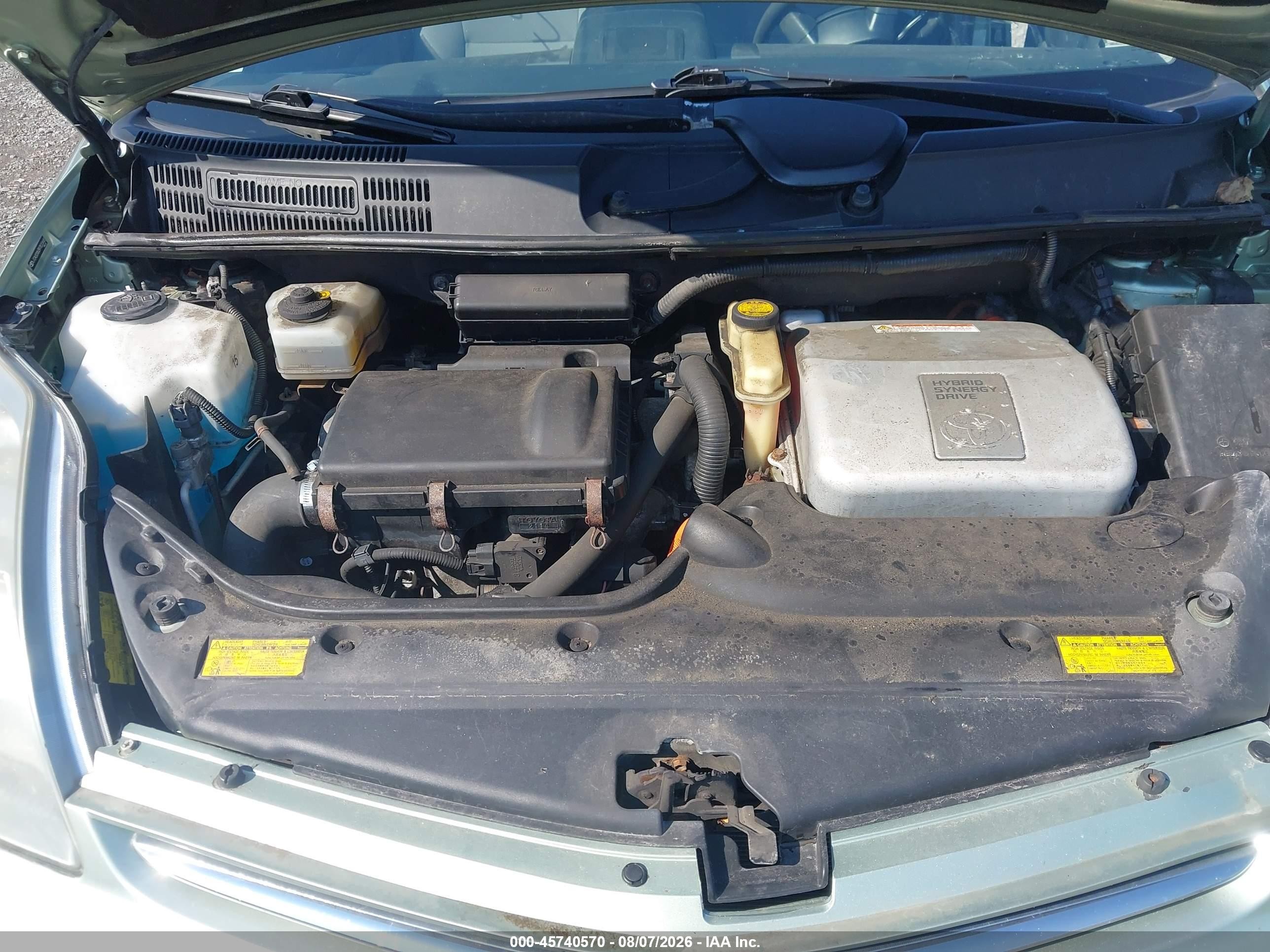 2009 Toyota Prius   Turquoise vin: JTDKB20U397820448