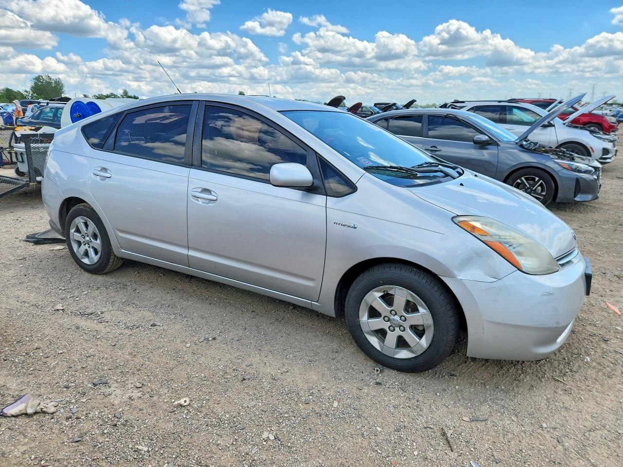 2009 Toyota Prius Base Silver vin: JTDKB20U397823849