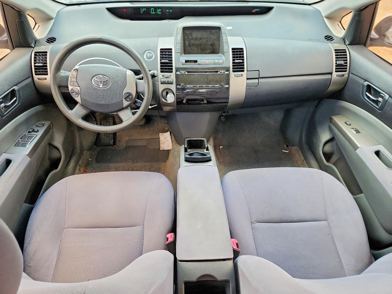 2009 Toyota Prius Base Silver vin: JTDKB20U397823849