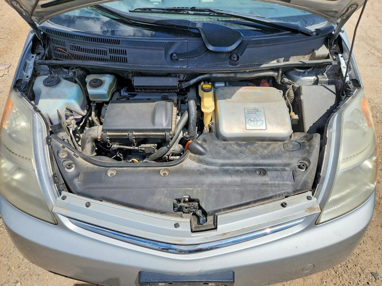 2009 Toyota Prius Base Silver vin: JTDKB20U397823849
