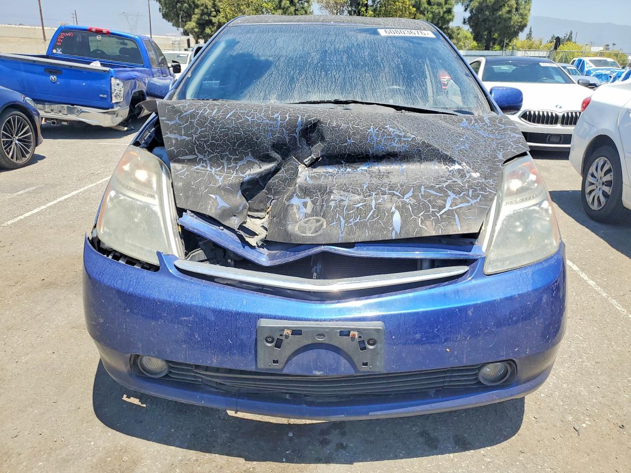 2009 Toyota Prius Touring Blue vin: JTDKB20U397824726