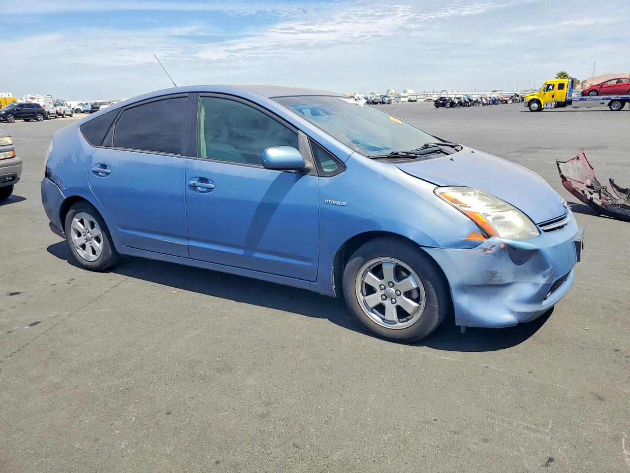 2009 Toyota Prius Base Синий vin: JTDKB20U397840036