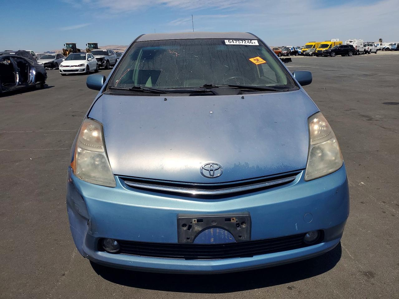 2009 Toyota Prius Base Синий vin: JTDKB20U397840036