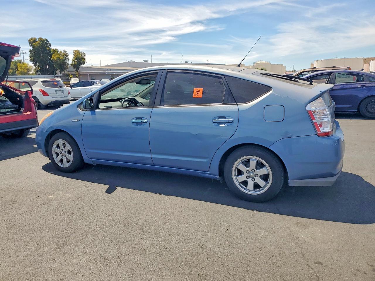 2009 Toyota Prius Base Синий vin: JTDKB20U397840036