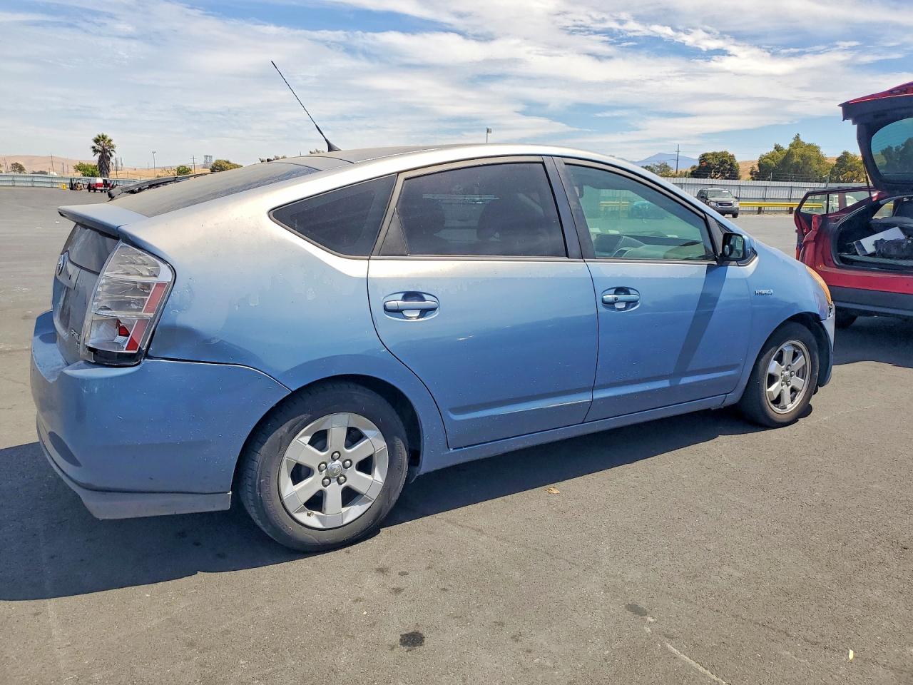 2009 Toyota Prius Base Синий vin: JTDKB20U397840036