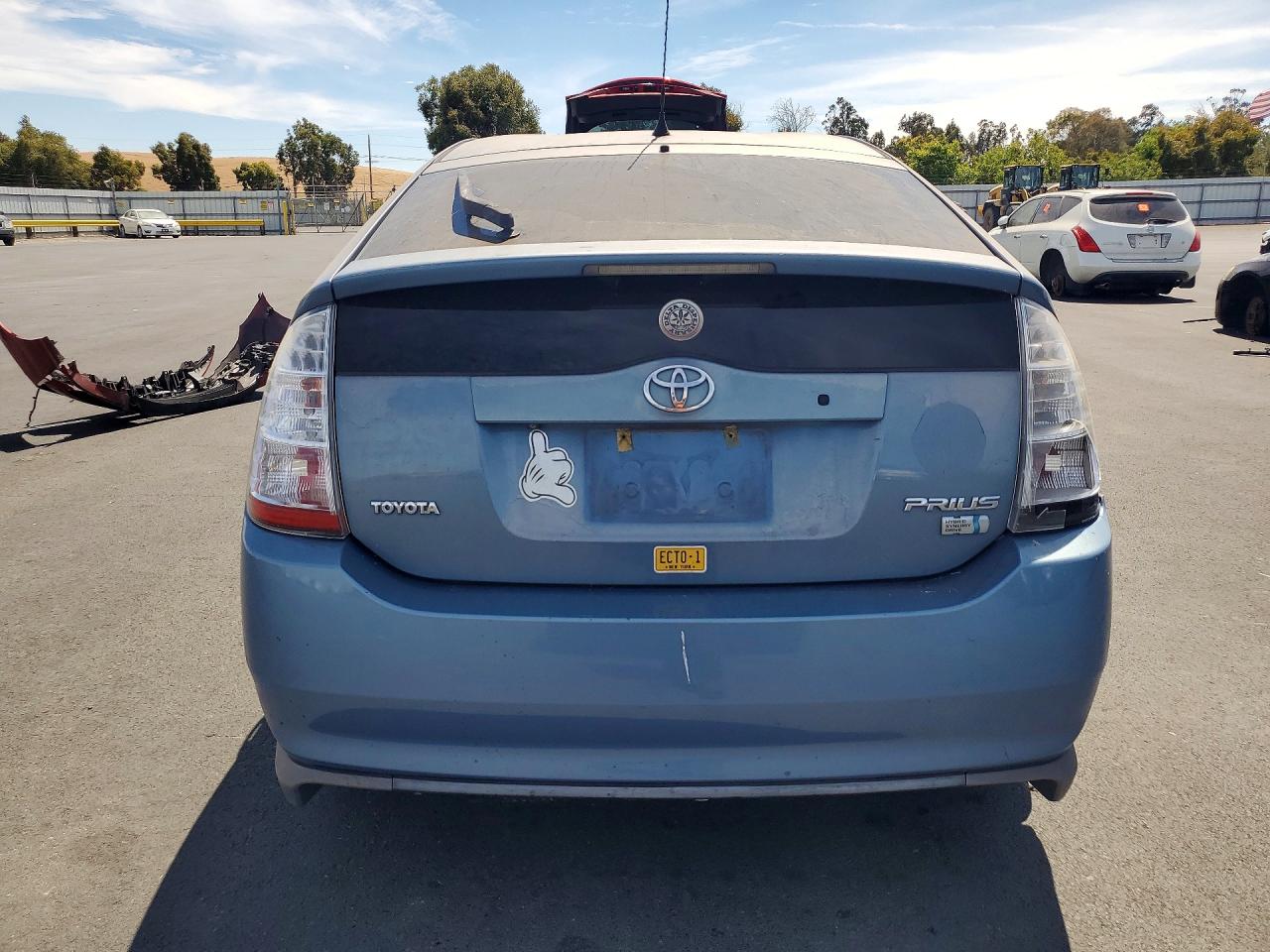 2009 Toyota Prius Base Синий vin: JTDKB20U397840036