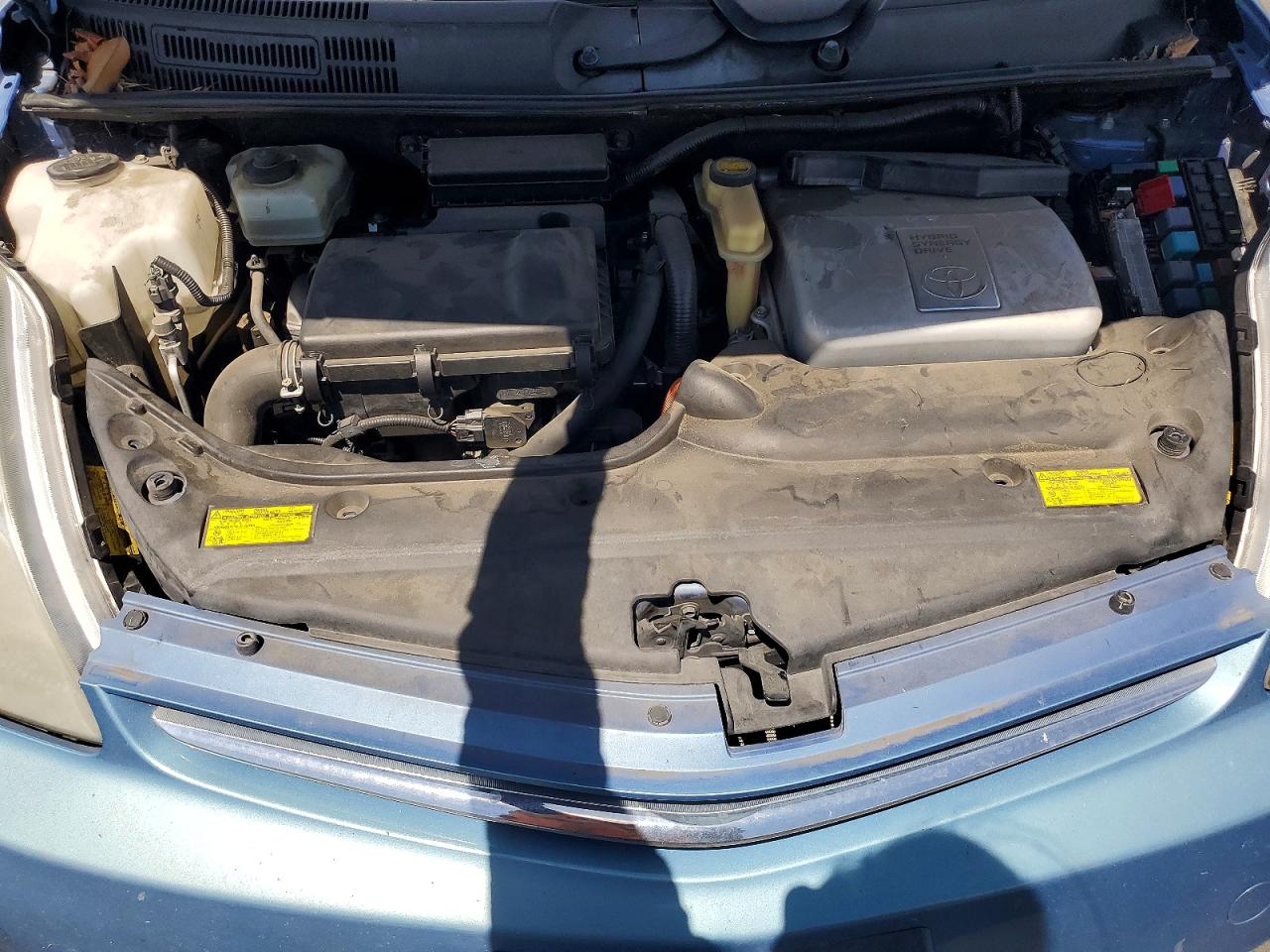 2009 Toyota Prius Base Синий vin: JTDKB20U397840036