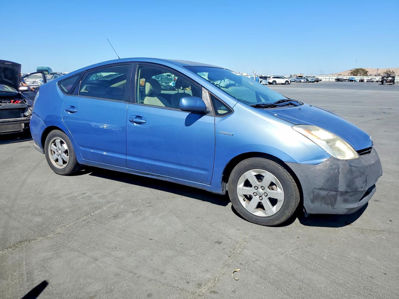 2009 Toyota Prius Base Blue vin: JTDKB20U397841171