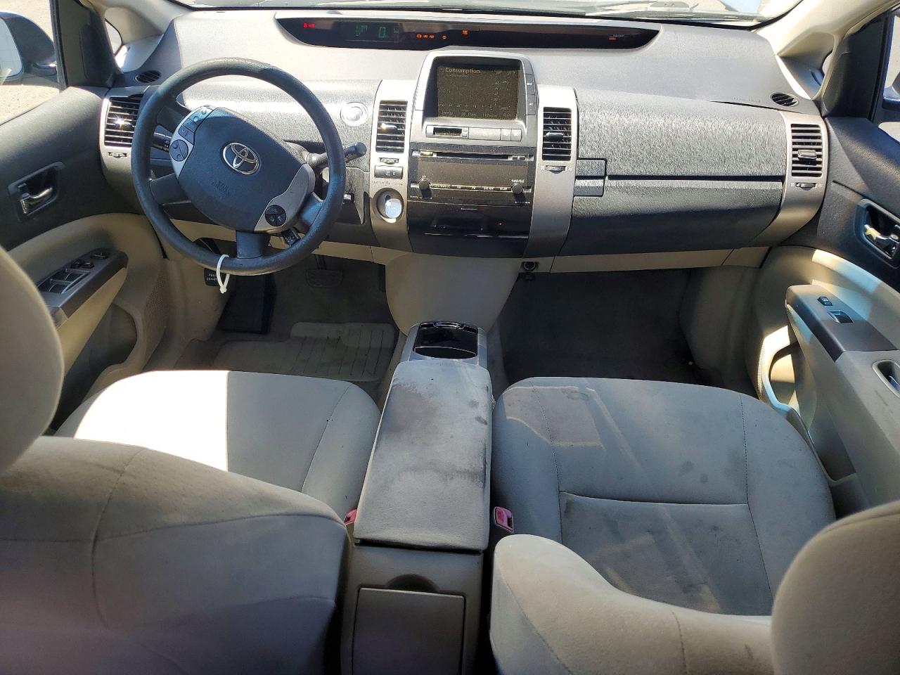 2009 Toyota Prius Base Blue vin: JTDKB20U397856298