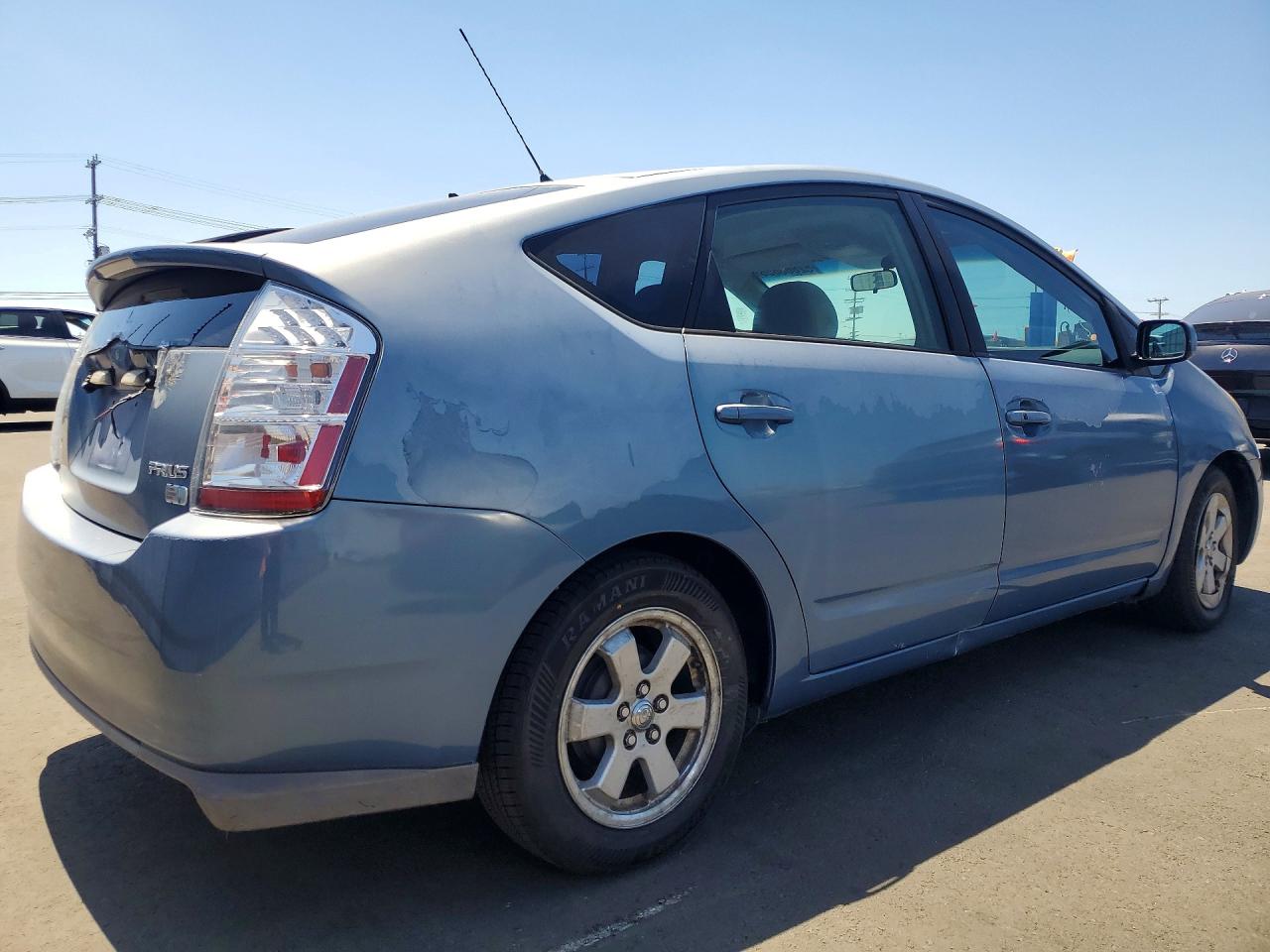 2009 Toyota Prius Base Blue vin: JTDKB20U397856298