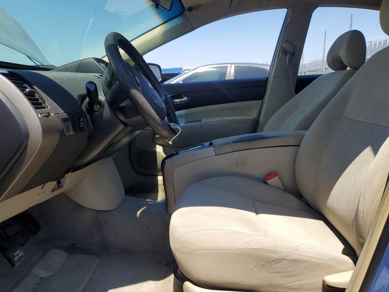 2009 Toyota Prius Base Blue vin: JTDKB20U397856298