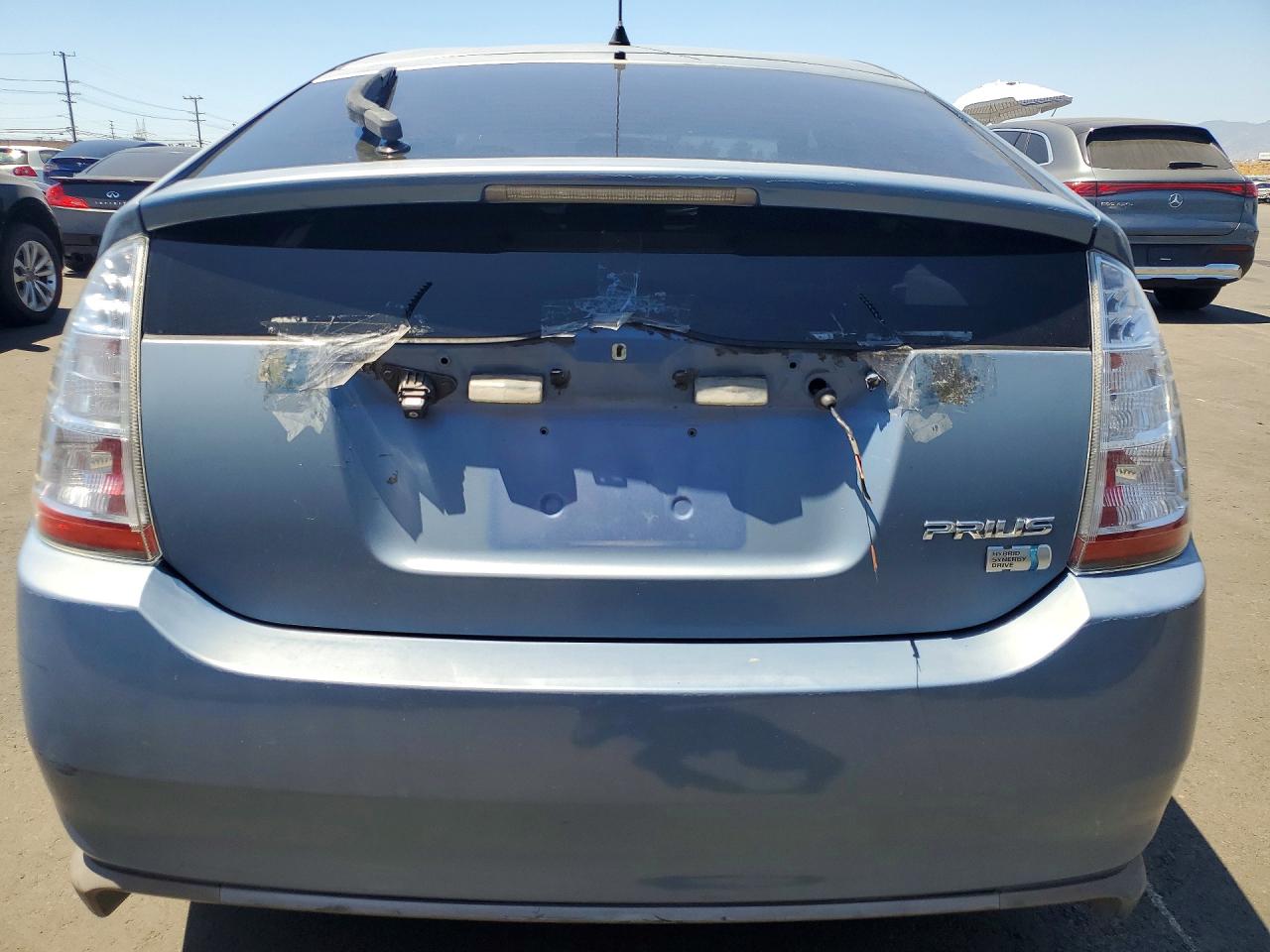 2009 Toyota Prius Base Blue vin: JTDKB20U397856298