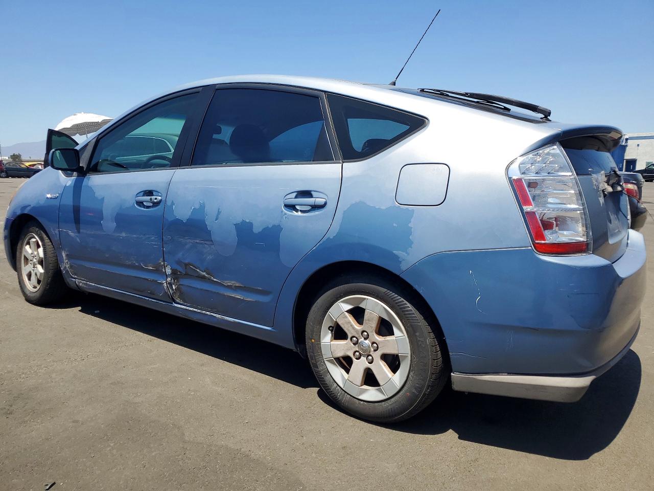 2009 Toyota Prius Base Blue vin: JTDKB20U397856298