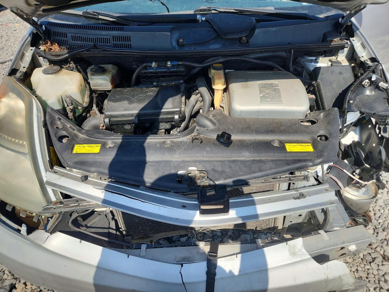 2009 Toyota Prius Touring Silver vin: JTDKB20U397871402