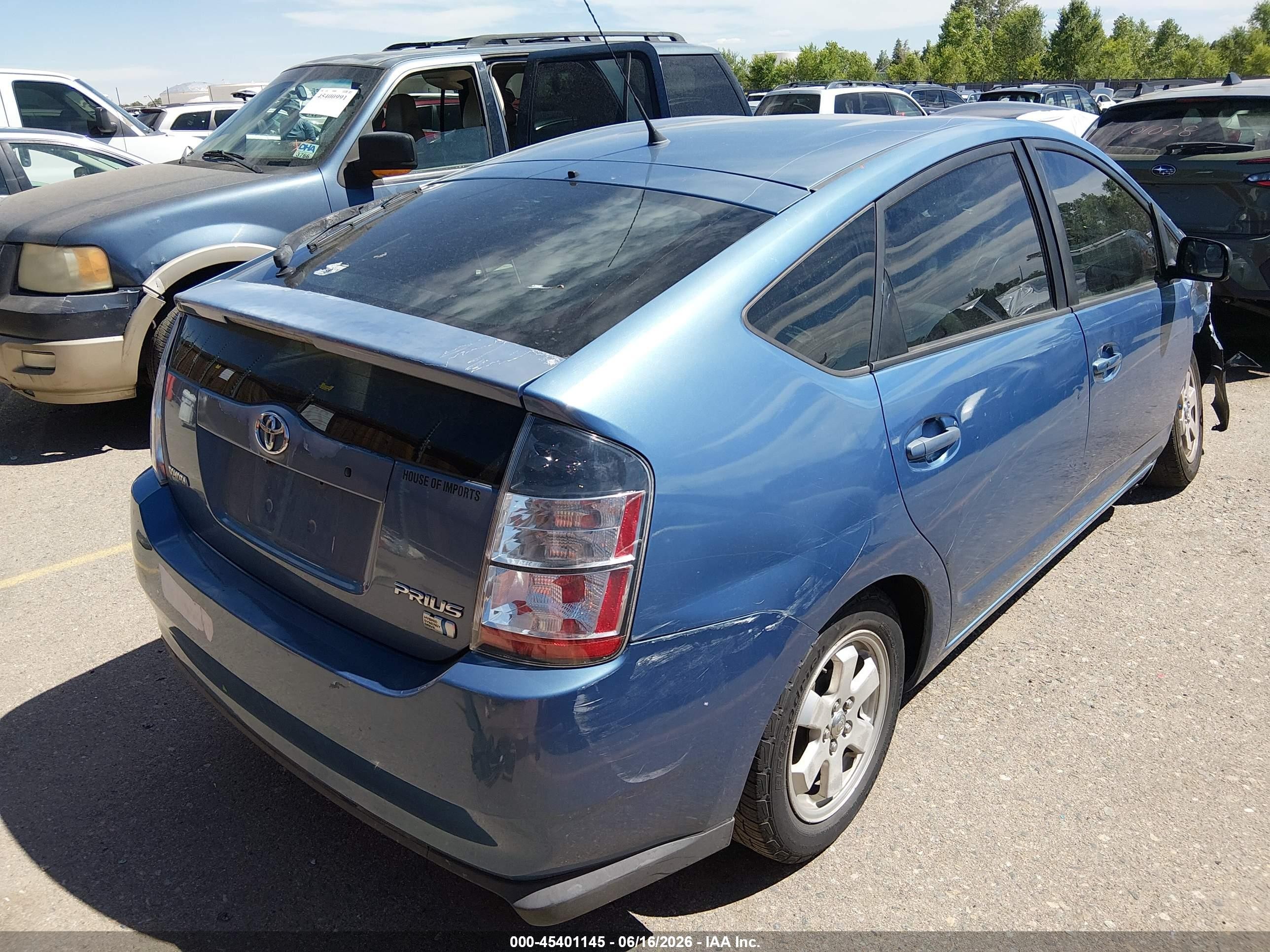 2004 Toyota Prius   Blue vin: JTDKB20U440009193