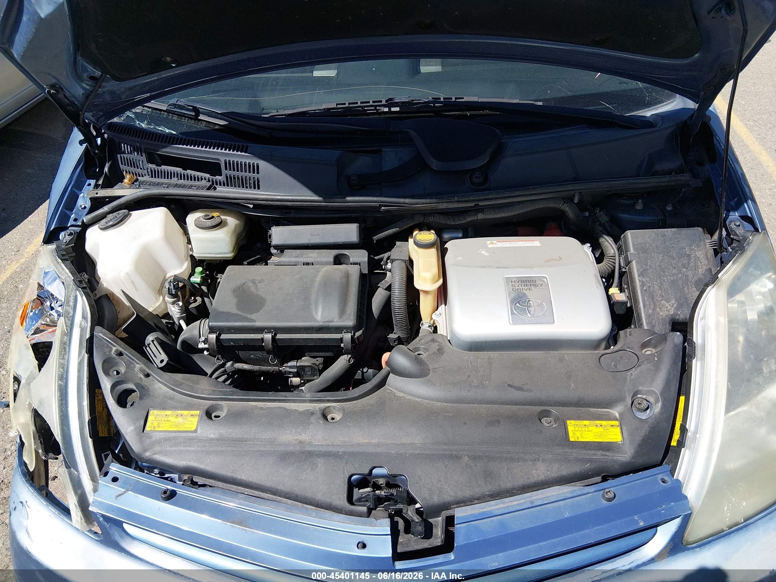 2004 Toyota Prius   Blue vin: JTDKB20U440009193