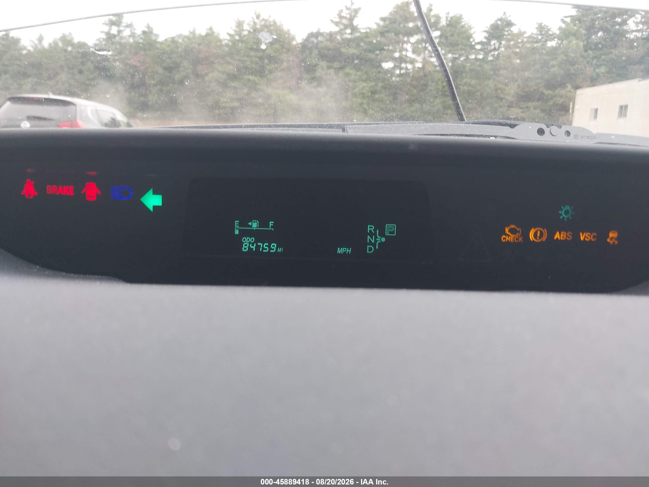 2004 Toyota Prius   Silver vin: JTDKB20U440048169