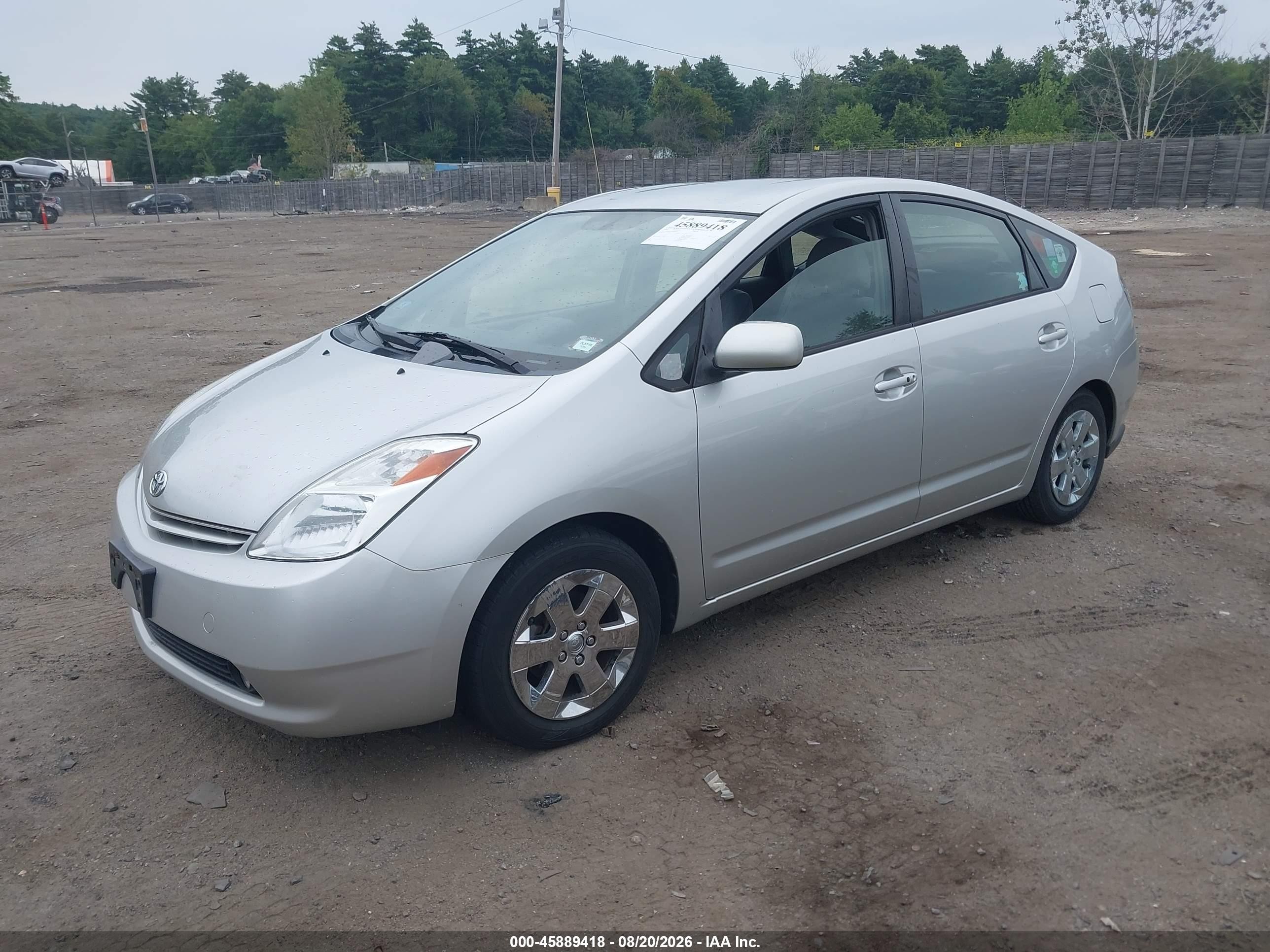 2004 Toyota Prius   Silver vin: JTDKB20U440048169