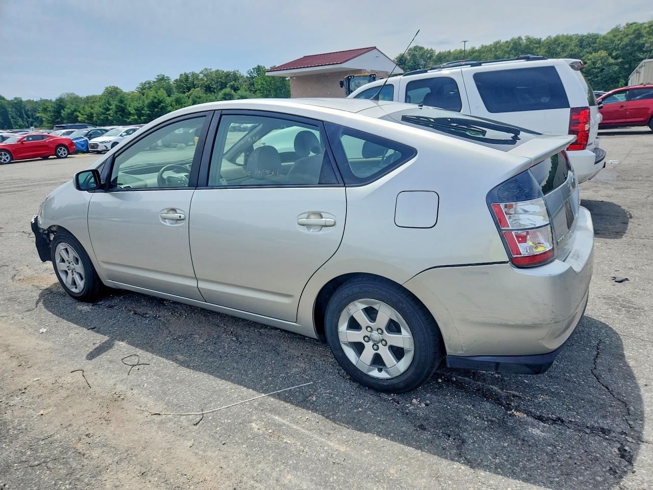 2004 Toyota Prius Base Silver vin: JTDKB20U440074240