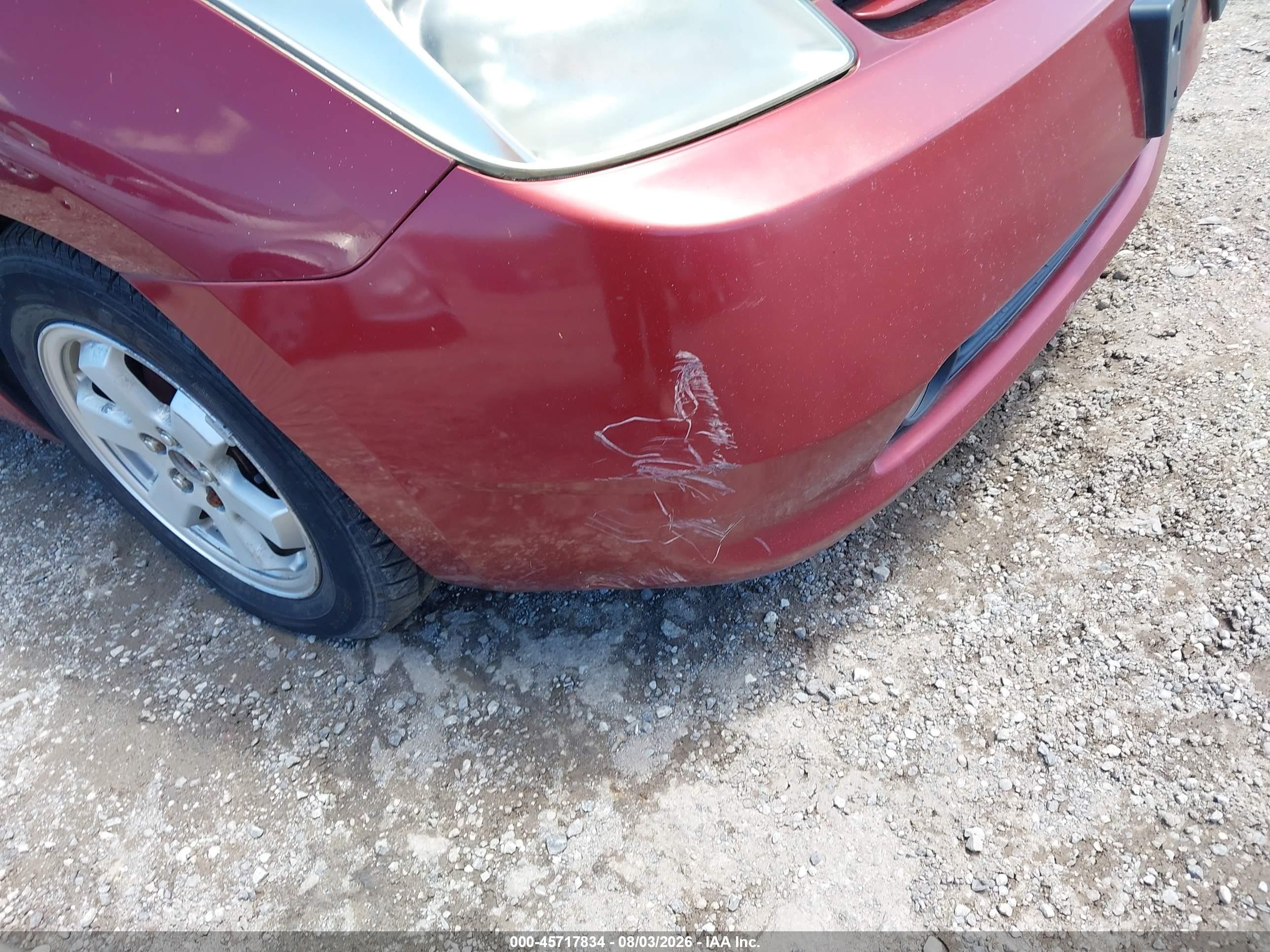 2004 Toyota Prius   Red vin: JTDKB20U440094469