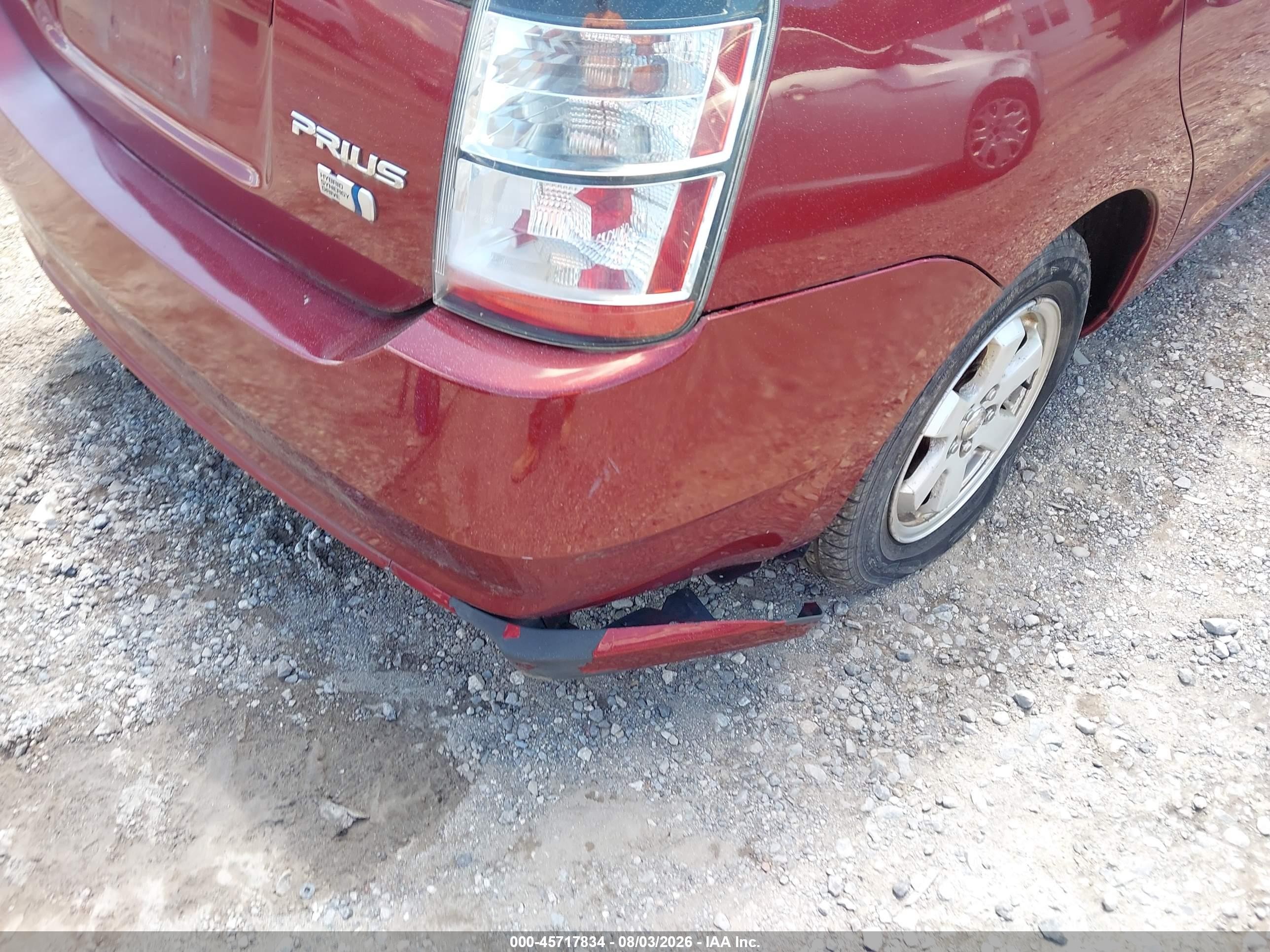 2004 Toyota Prius   Red vin: JTDKB20U440094469
