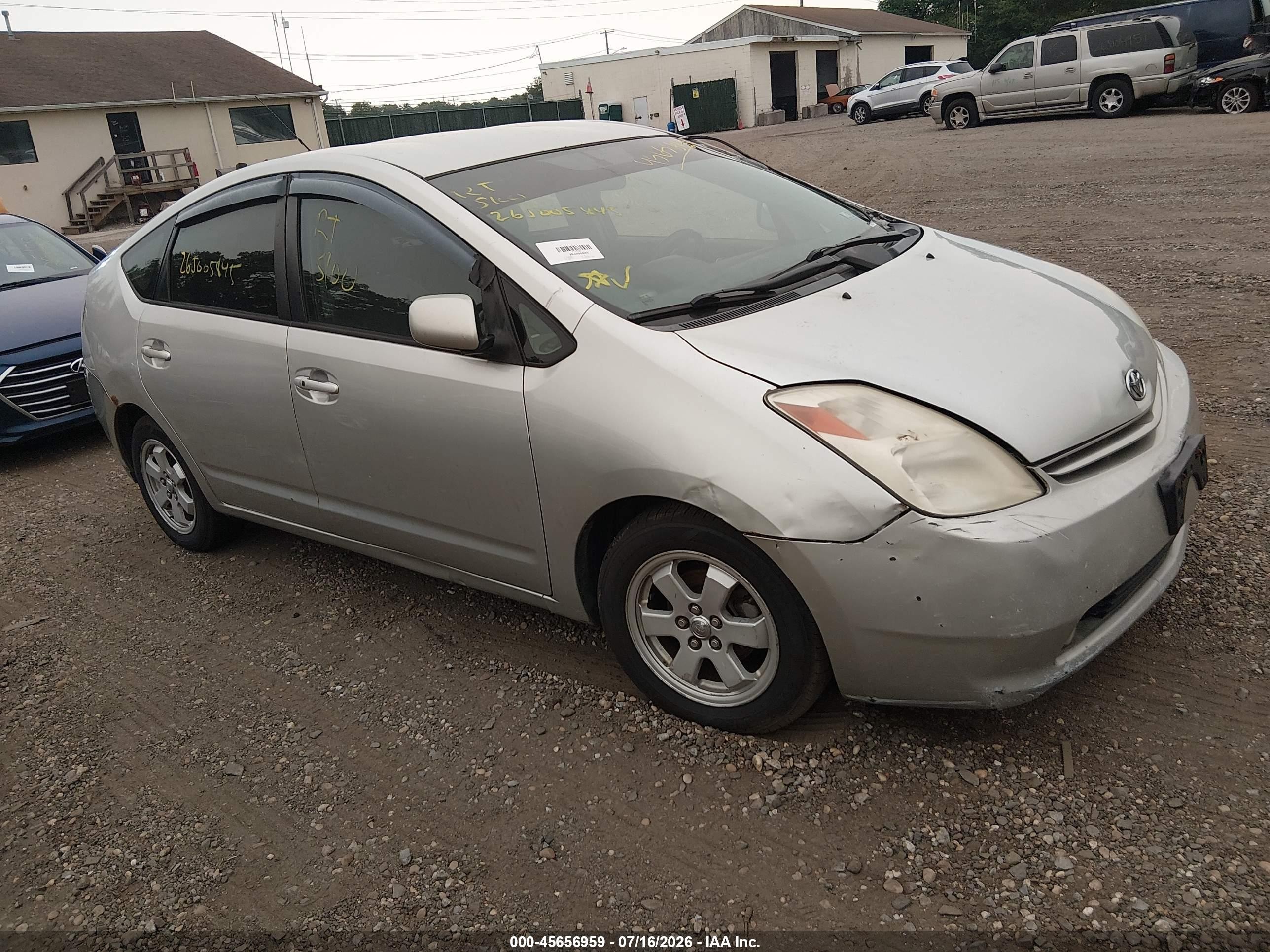 2005 Toyota Prius   Gold vin: JTDKB20U453096576